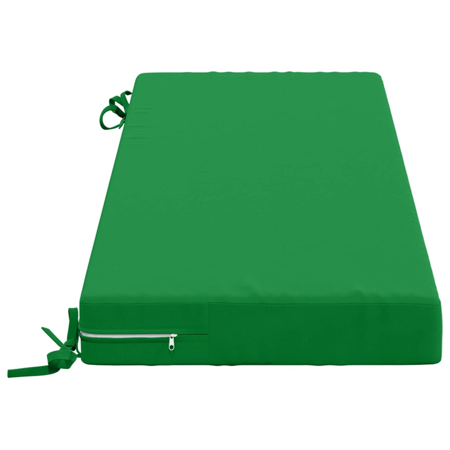 Bench Cushion SOEST 100% Polyester Green 110 x 40 x 8 cm