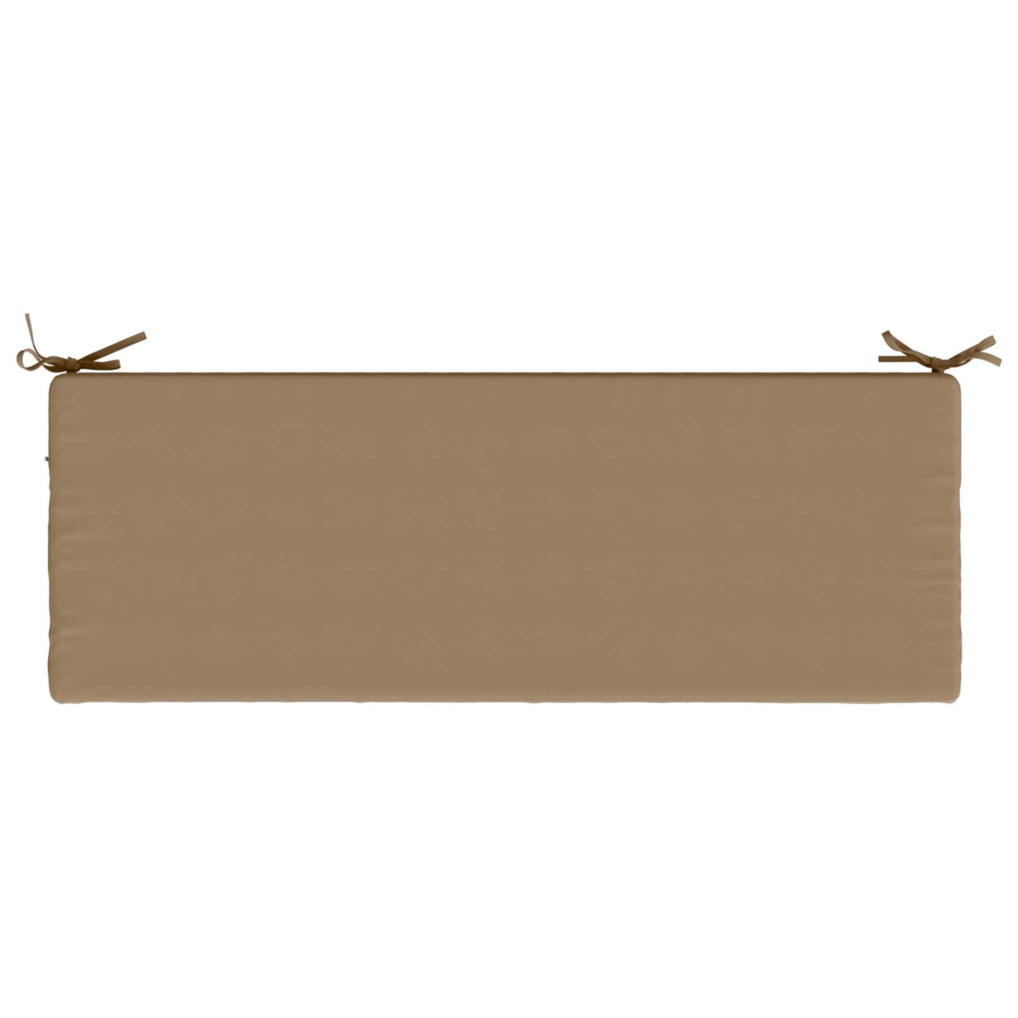 Bench Cushion SOEST 100% Polyester Taupe 110 x 40 x 8 cm