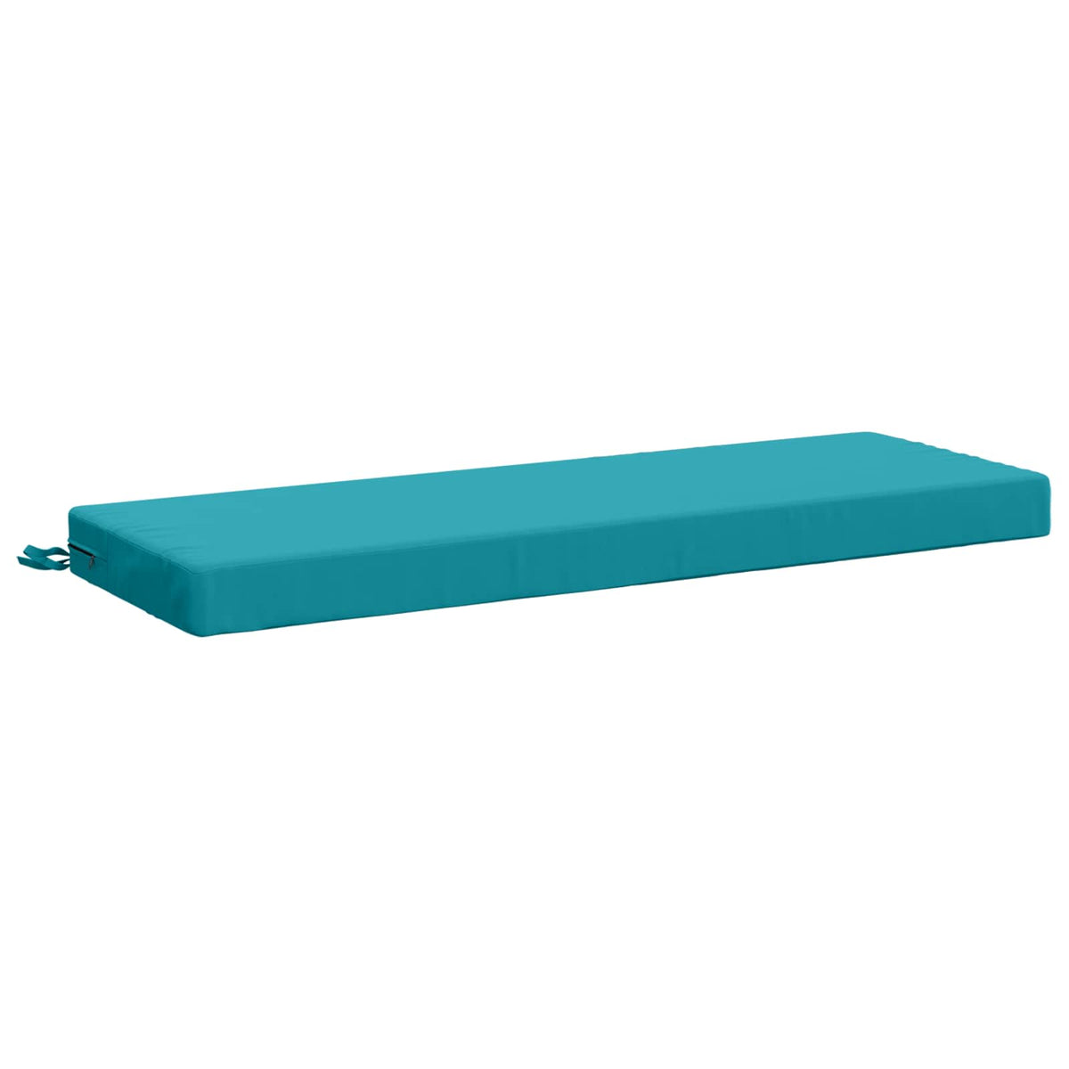 Bench Cushion SOEST 100% Polyester Turquoise 110 x 40 x 8 cm