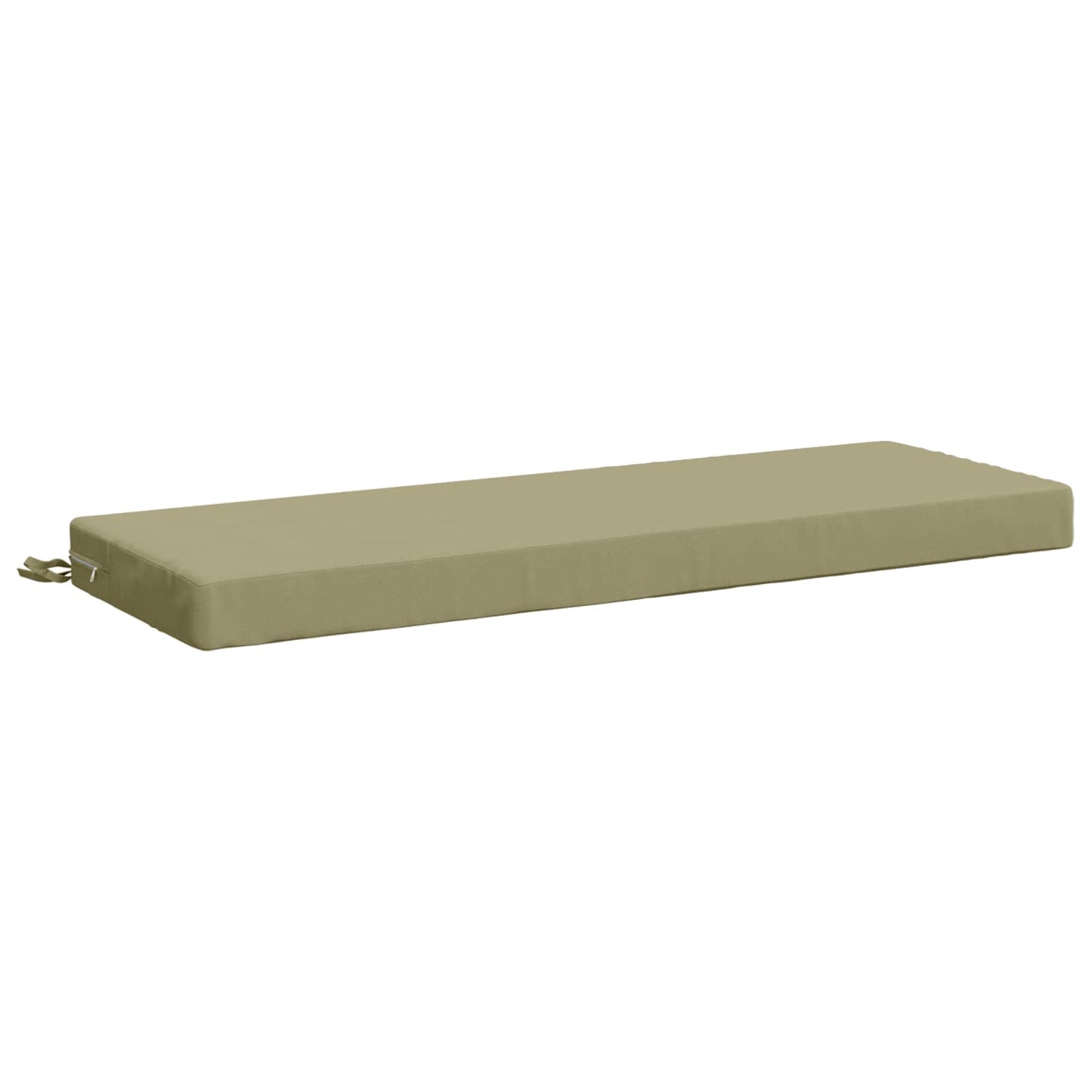 2-Piece Bench Cushions SOEST 2 pcs 100% Polyester Light Green
