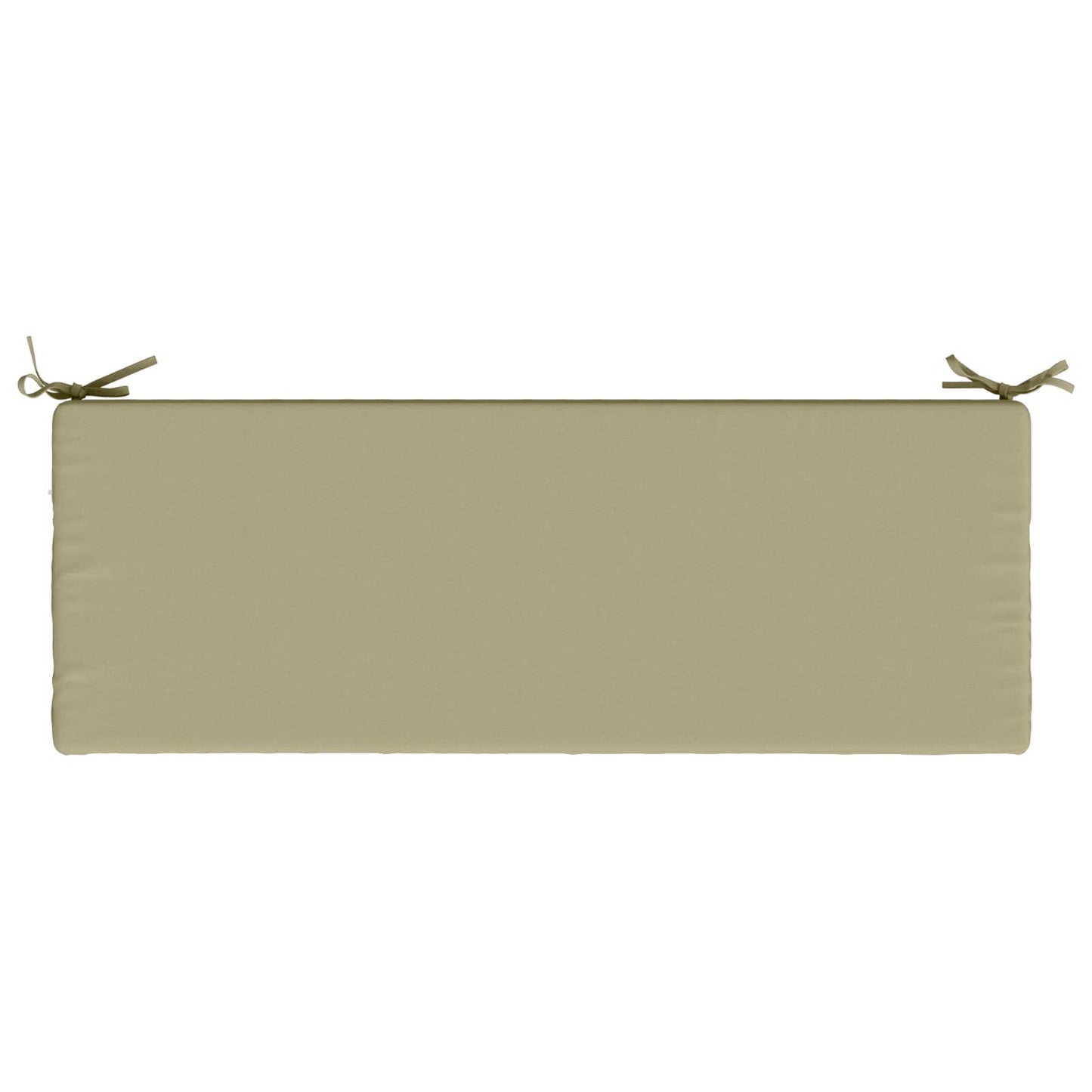 2-Piece Bench Cushions SOEST 2 pcs 100% Polyester Light Green