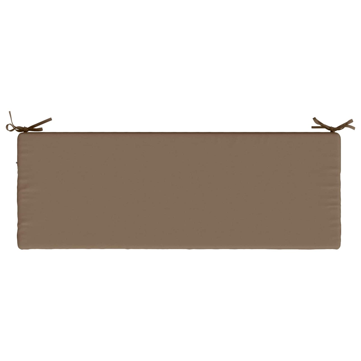 Bench Cushion SOEST 100% Polyester Taupe 120 x 40 x 8 cm
