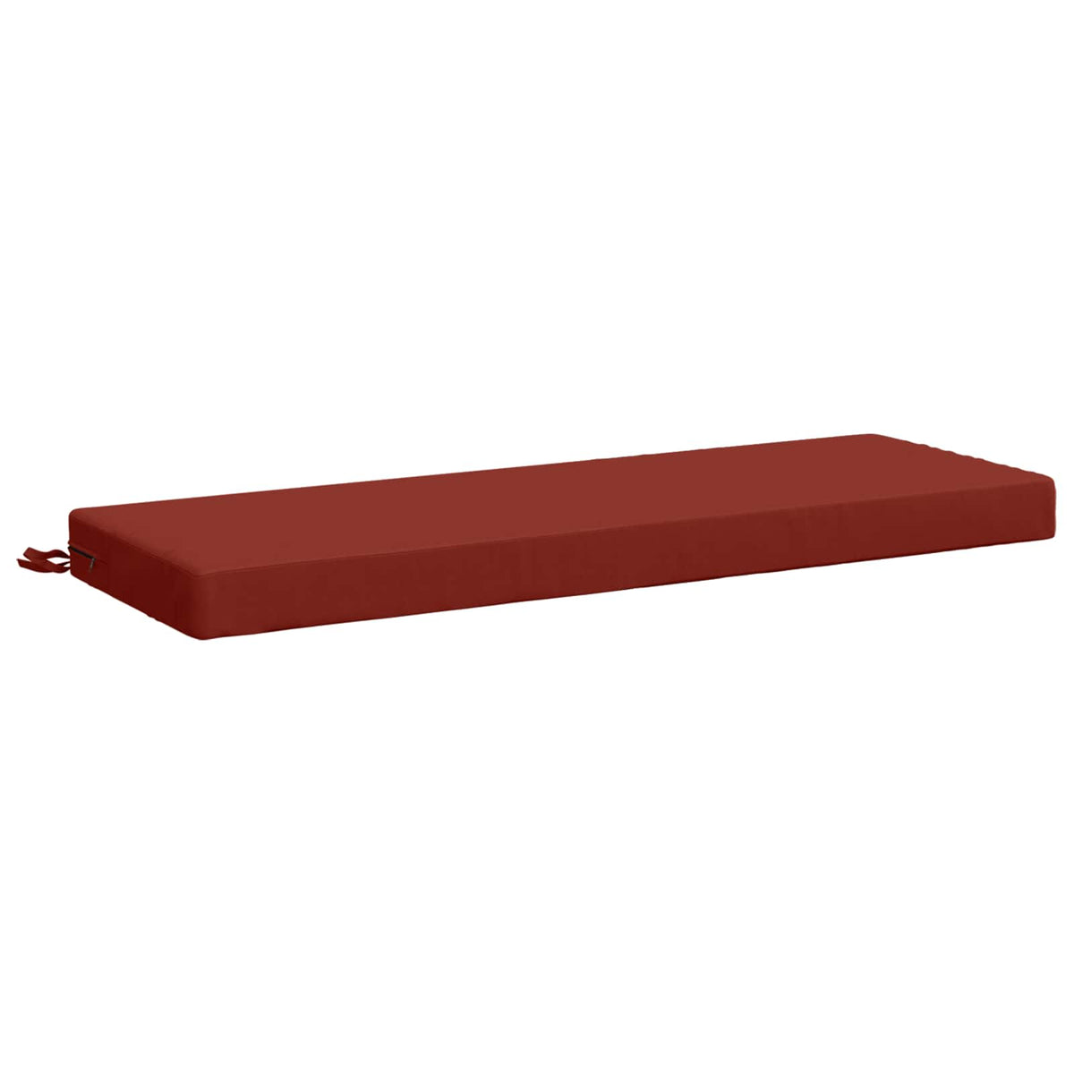 Bench Cushion SOEST 100% Polyester Red 120 x 40 x 8 cm