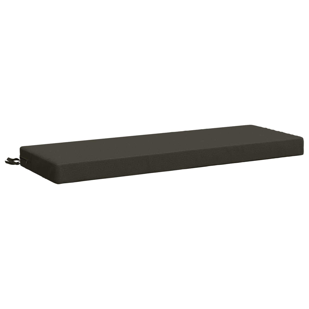 Bench Cushion SOEST 100% Polyester Anthracite 120 x 40 x 8 cm