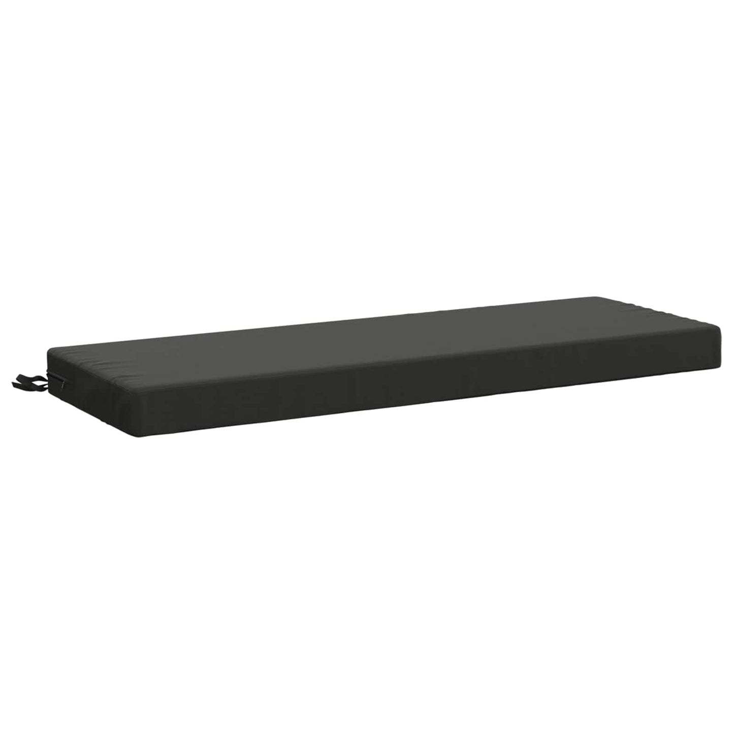 Bench Cushion SOEST 100% Polyester Anthracite 120 x 40 x 8 cm
