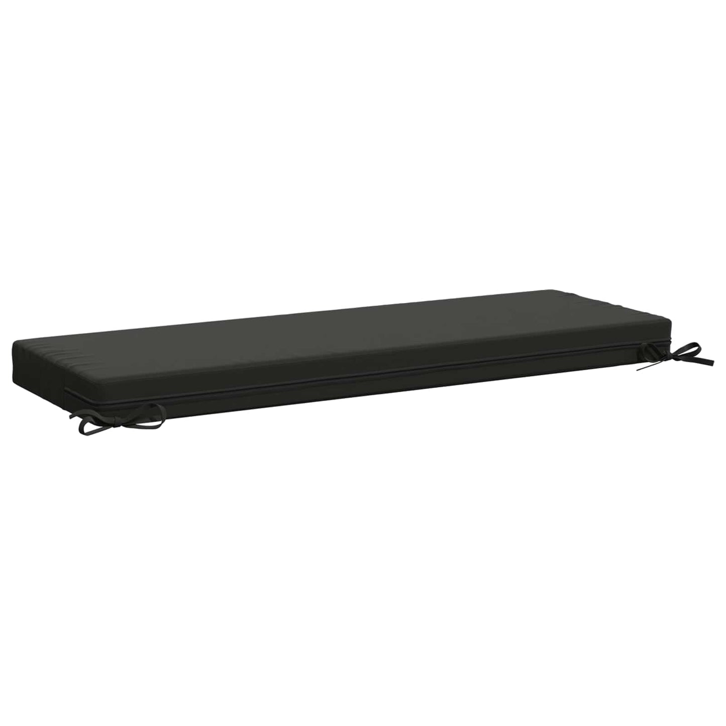Bench Cushion SOEST 100% Polyester Anthracite 120 x 40 x 8 cm