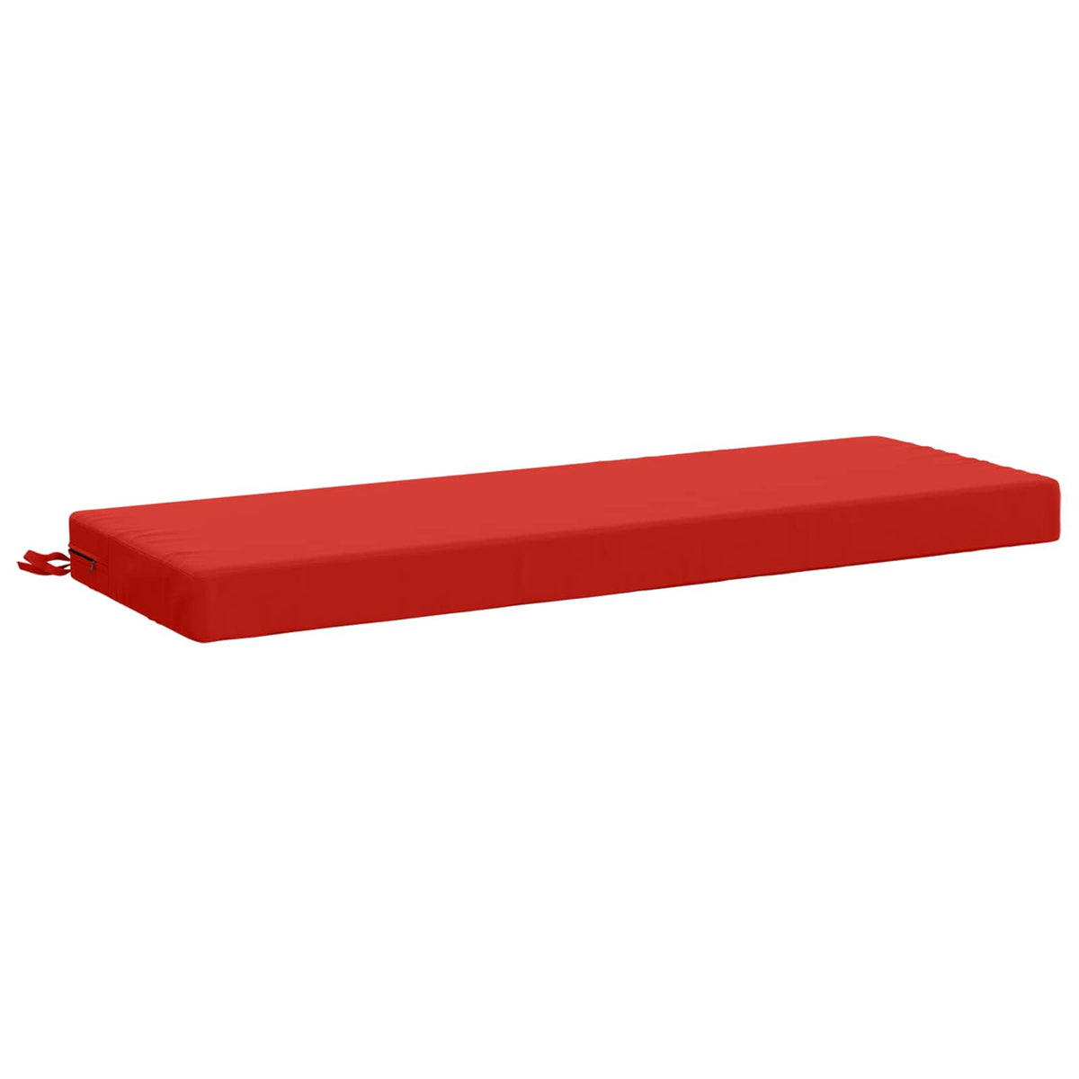 Bench Cushion SOEST 100% Polyester Red 120 x 40 x 8 cm