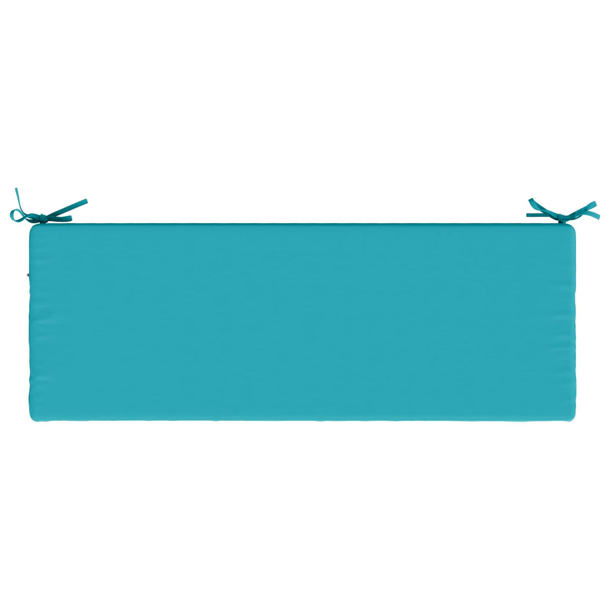 2-Piece Bench Cushions SOEST 2 pcs 100% Polyester Turquoise
