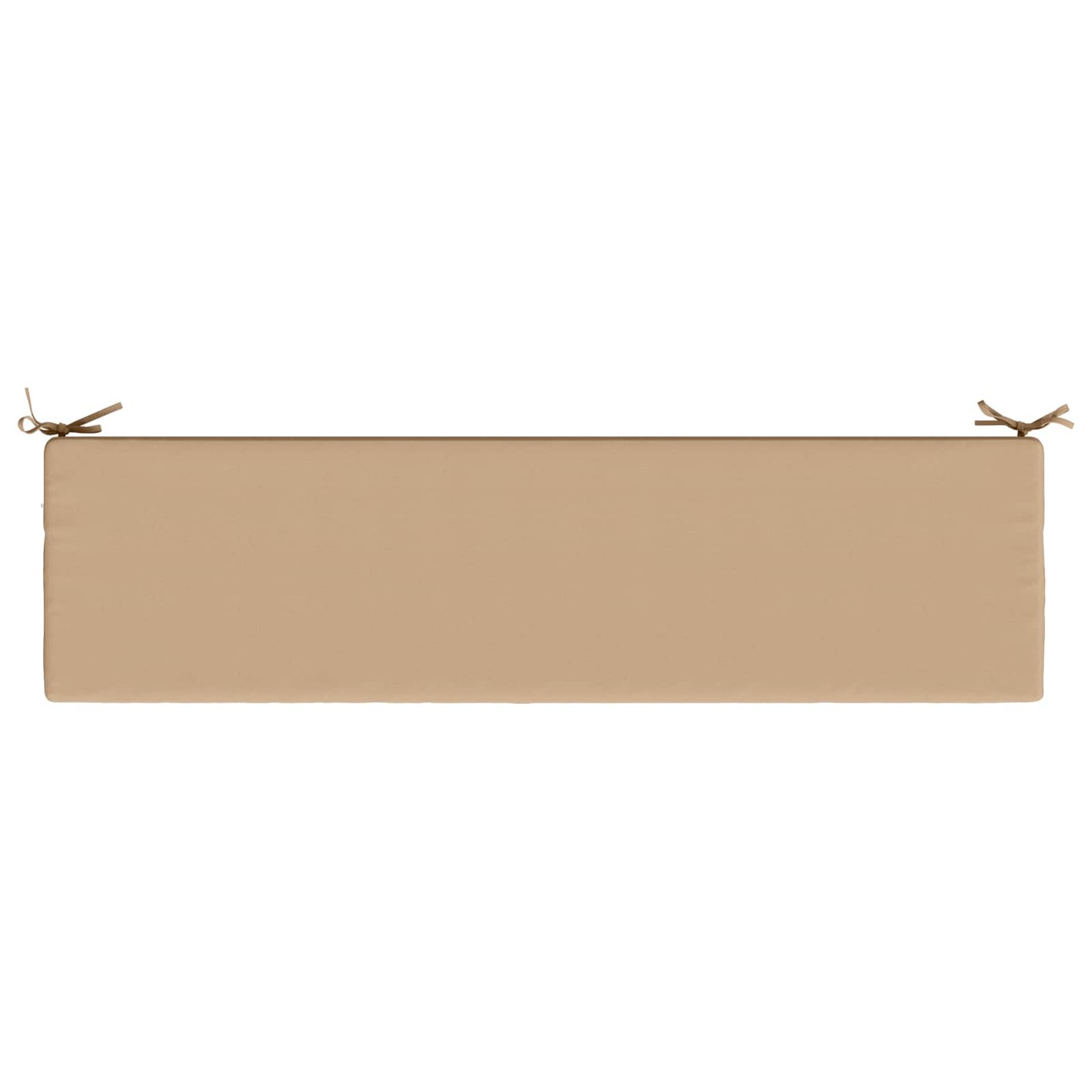 Bench Cushion SOEST 100% Polyester Sand 140 x 40 x 8 cm