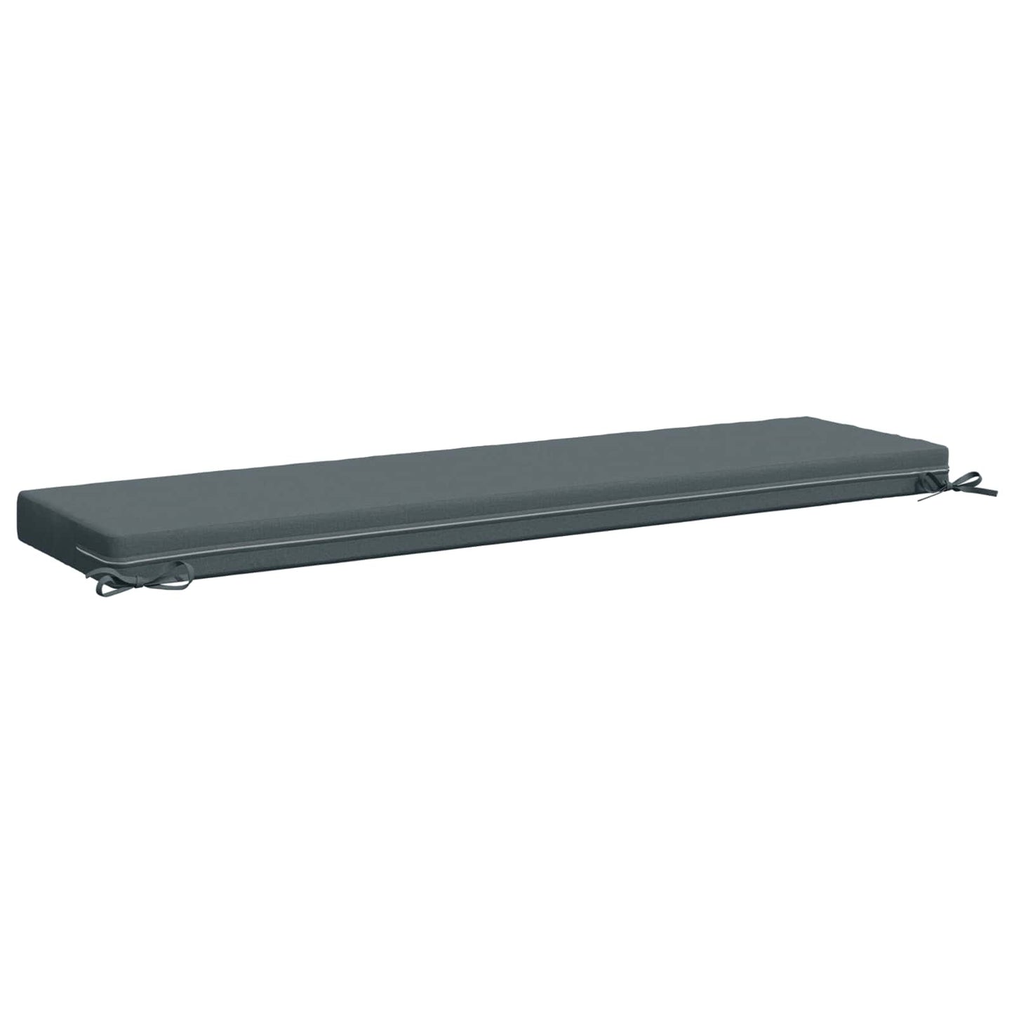 Bench Cushion SOEST 100% Polyester Blue 140 x 40 x 8 cm