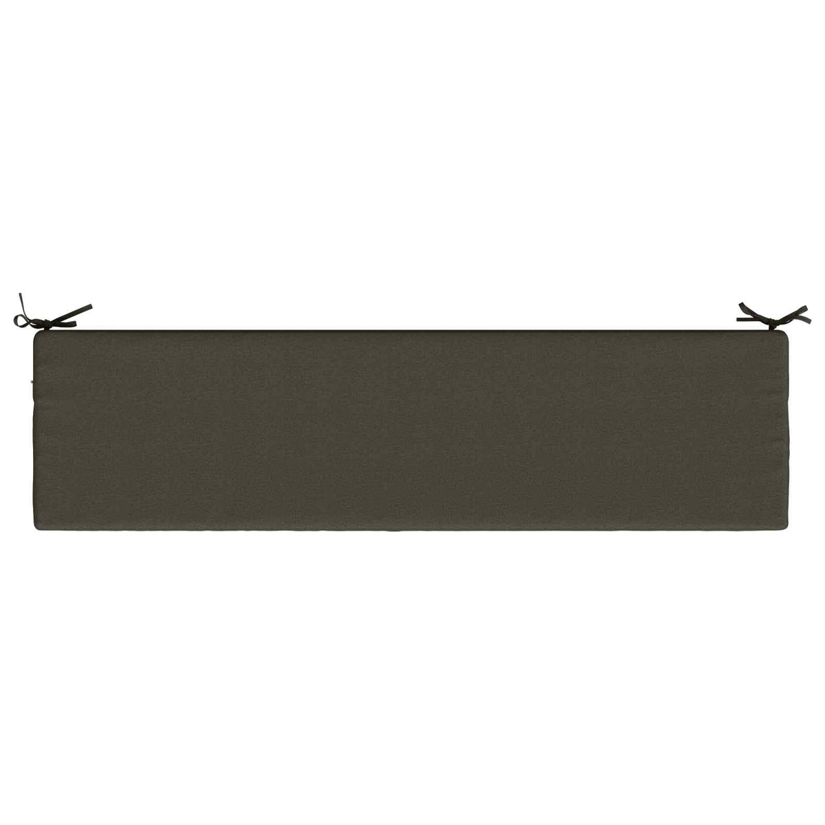 Bench Cushion SOEST 100% Polyester Anthracite 140 x 40 x 8 cm