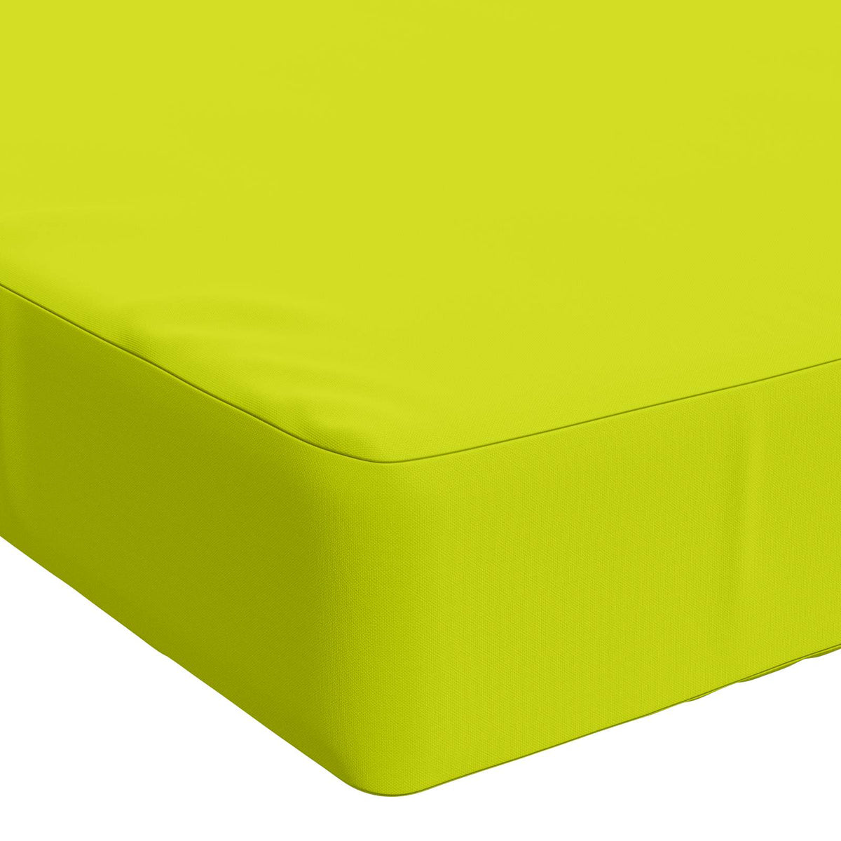 Bench Cushion SOEST 100% Polyester Bright Green 140 x 40 x 8 cm