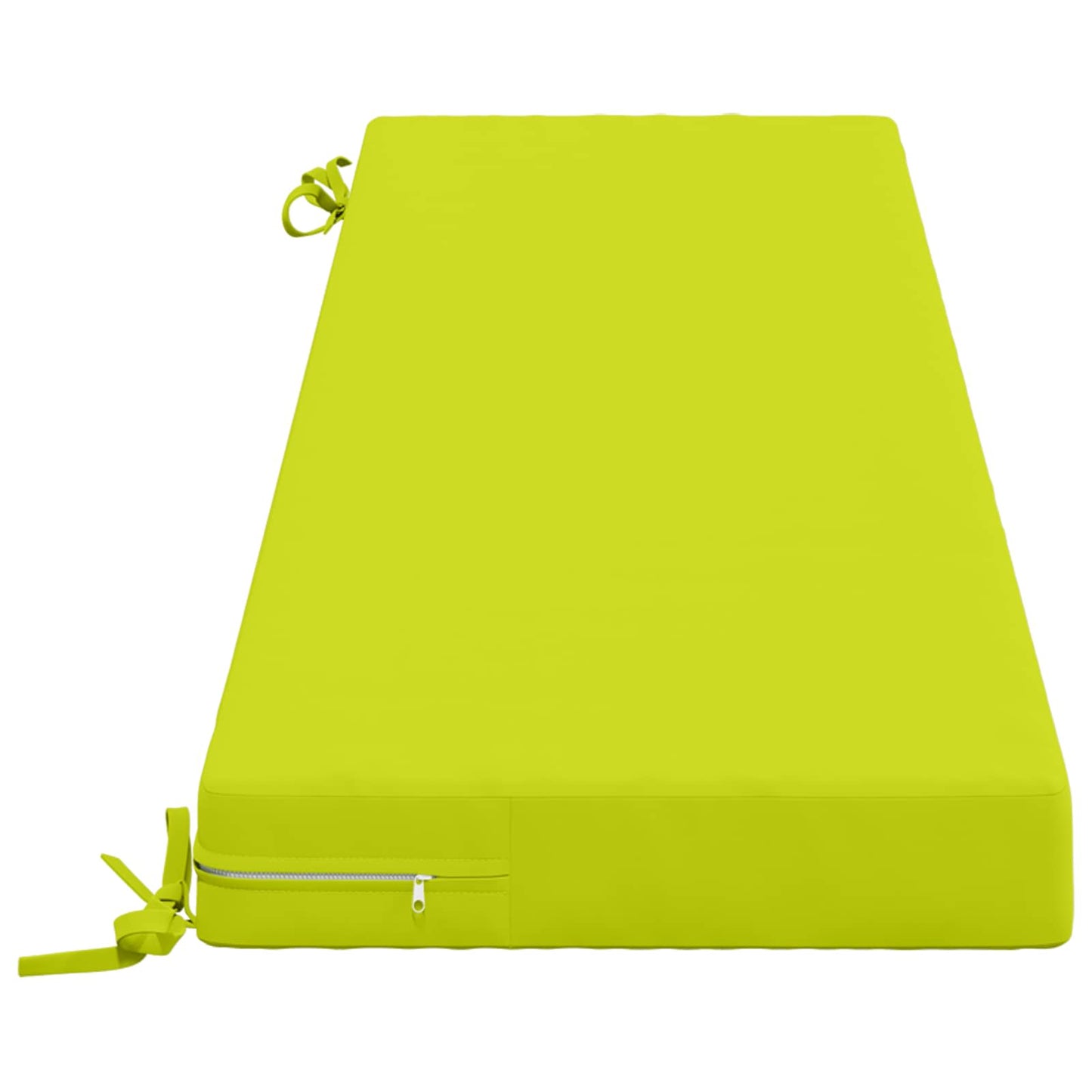 Bench Cushion SOEST 100% Polyester Bright Green 140 x 40 x 8 cm