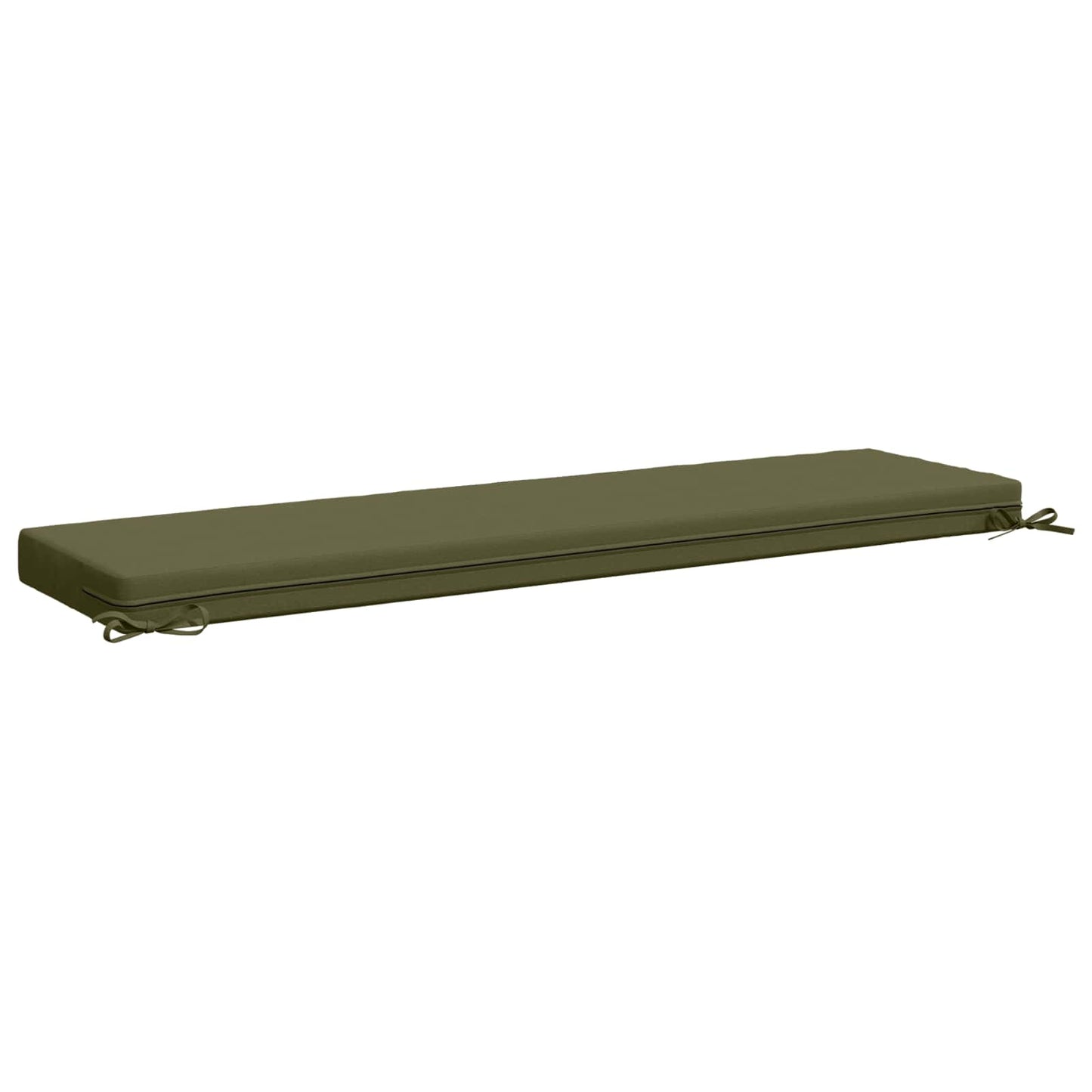 Bench Cushion SOEST 100% Polyester Olive Green 150 x 40 x 8 cm