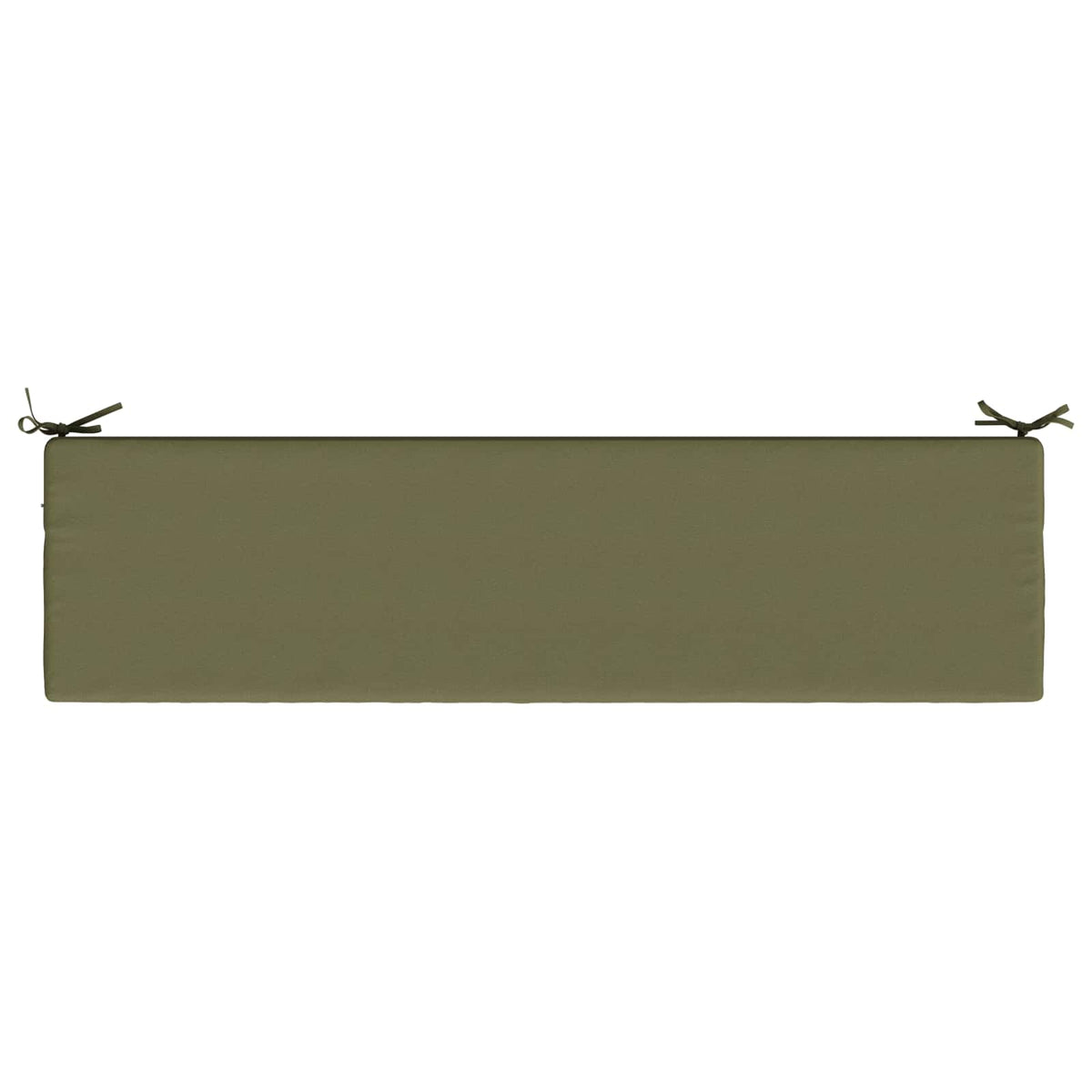 Bench Cushion SOEST 100% Polyester Olive Green 150 x 40 x 8 cm