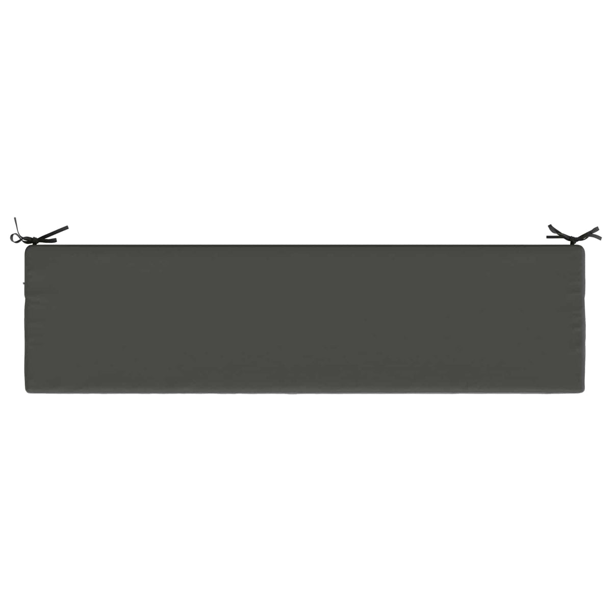 Bench Cushion SOEST 100% Polyester Anthracite 150 x 40 x 8 cm