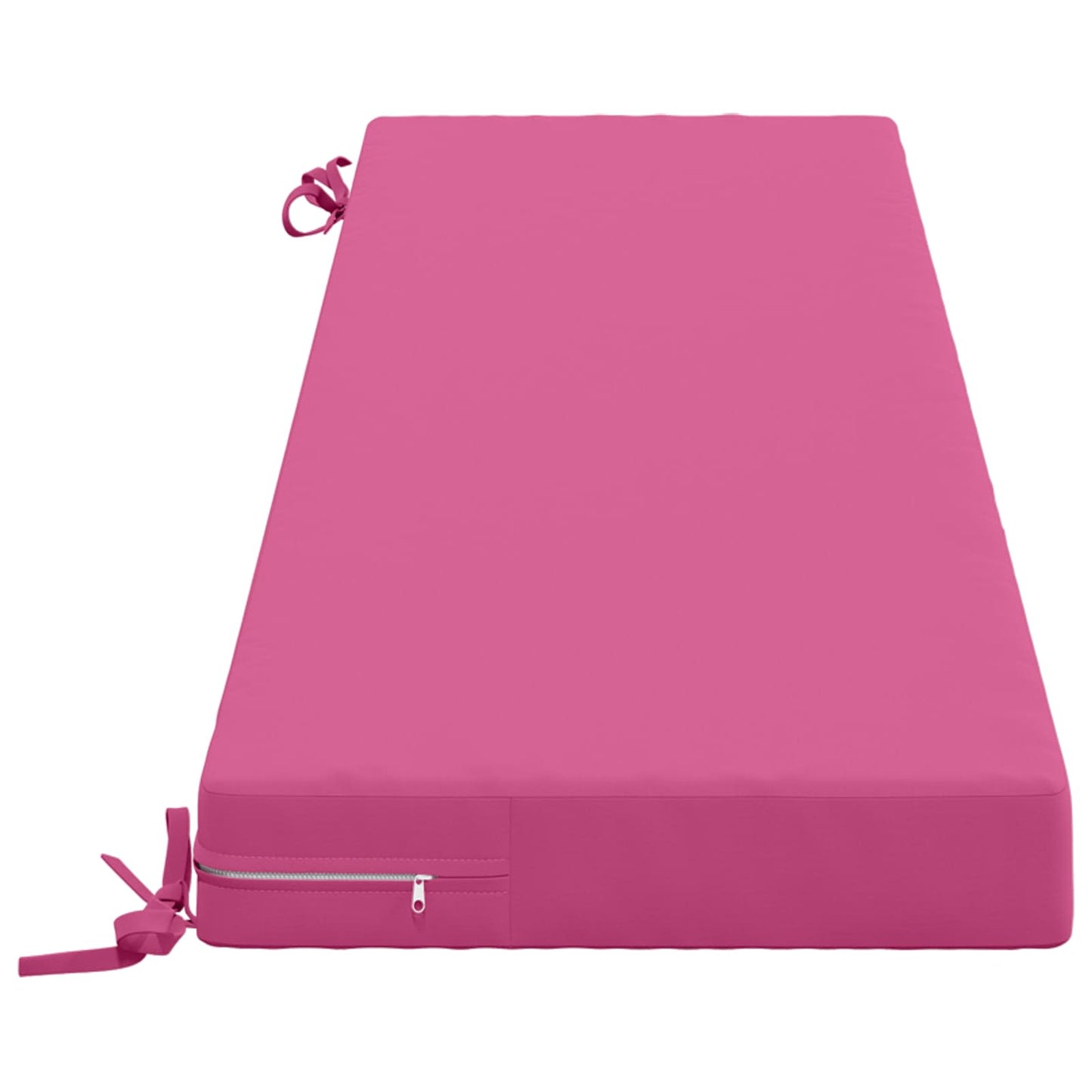 Bench Cushion SOEST 100% Polyester Pink 150 x 40 x 8 cm