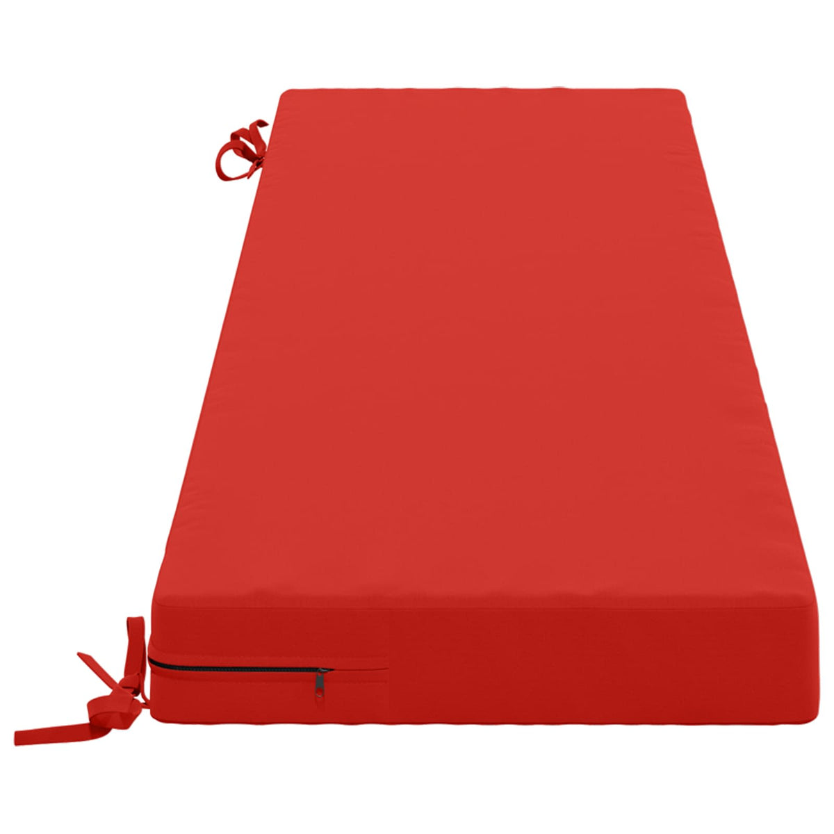 Bench Cushion SOEST 100% Polyester Red 150 x 40 x 8 cm