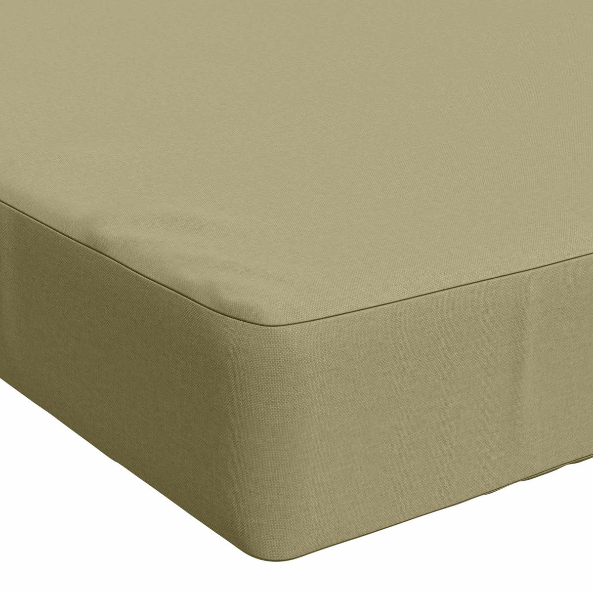 2-Piece Bench Cushions SOEST 2 pcs 100% Polyester Light Green