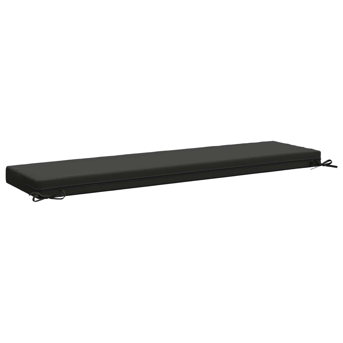 Bench Cushion SOEST 100% Polyester Anthracite 160 x 40 x 8 cm