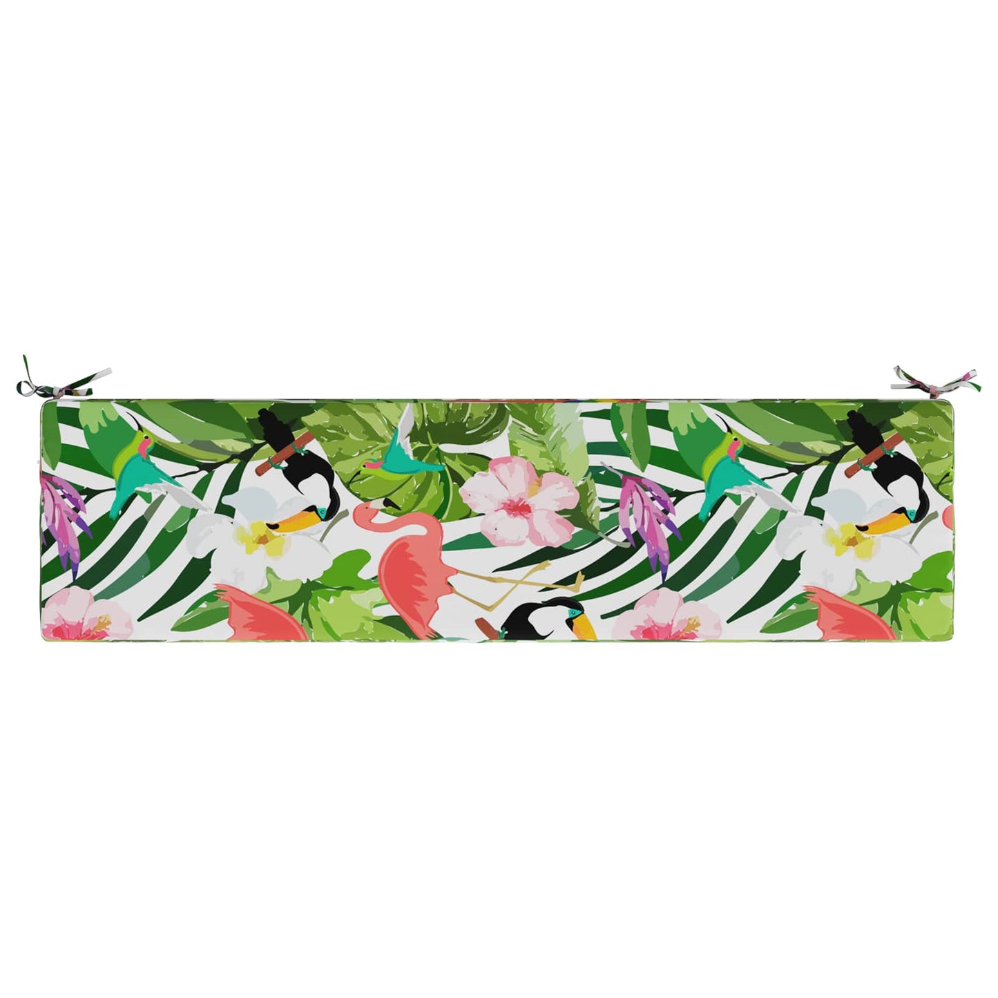 Bench Cushion SOEST 100% Polyester Multicolour 160 x 40 x 8 cm