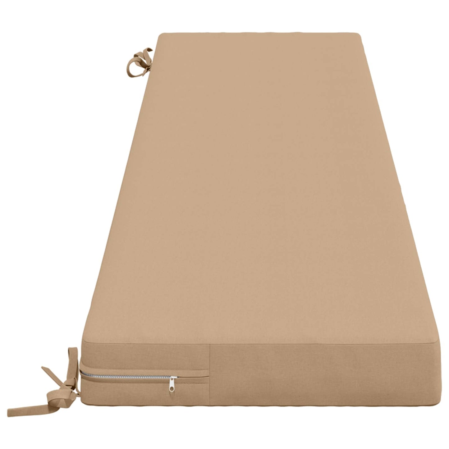 Bench Cushion SOEST 100% Polyester Sand 170 x 40 x 8 cm