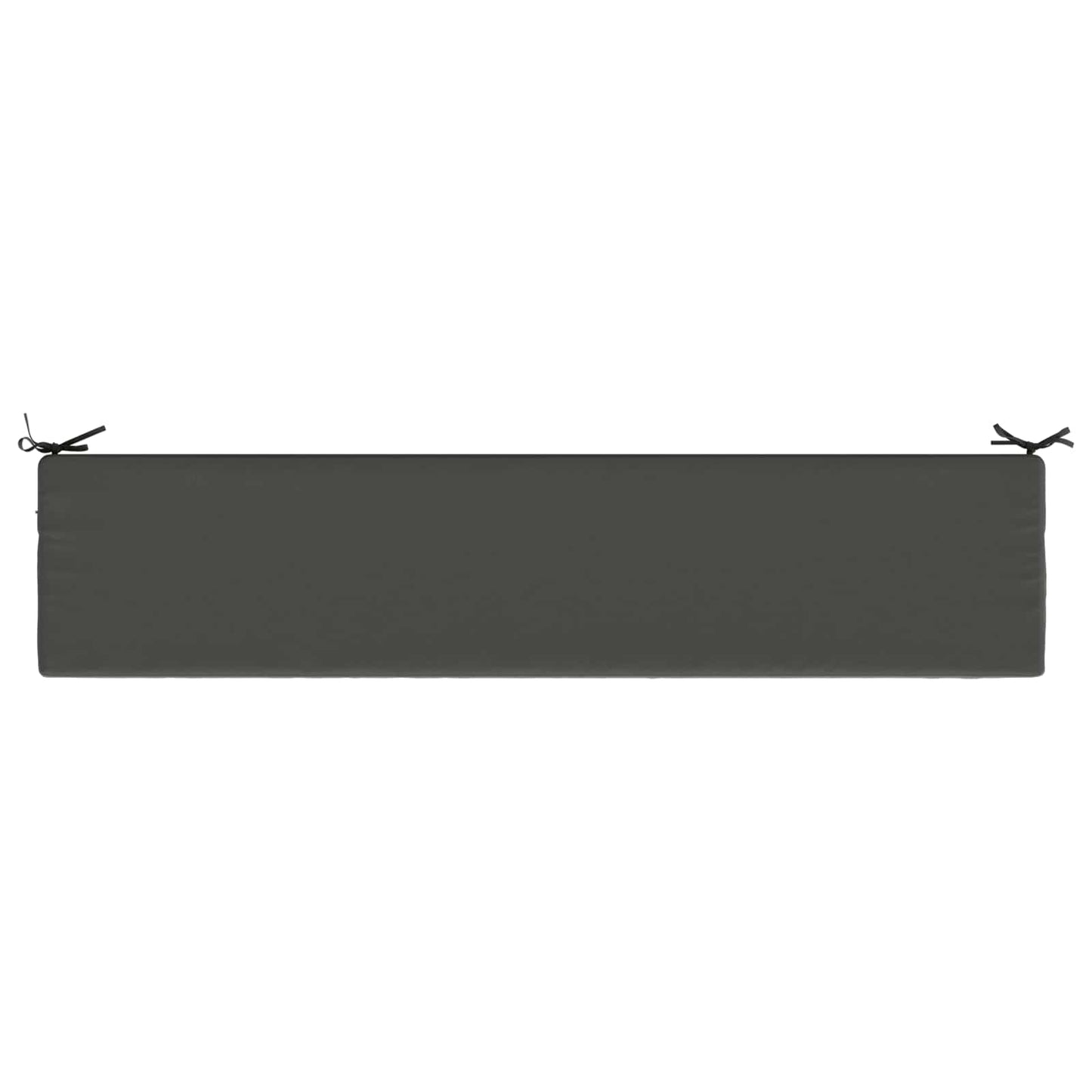 Bench Cushion SOEST 100% Polyester Anthracite 170 x 40 x 8 cm