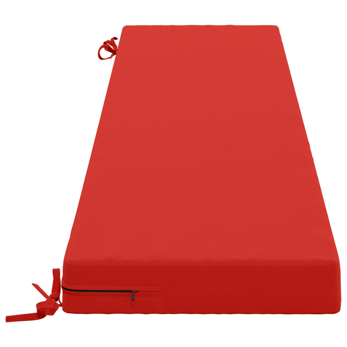 Bench Cushion SOEST 100% Polyester Red 170 x 40 x 8 cm