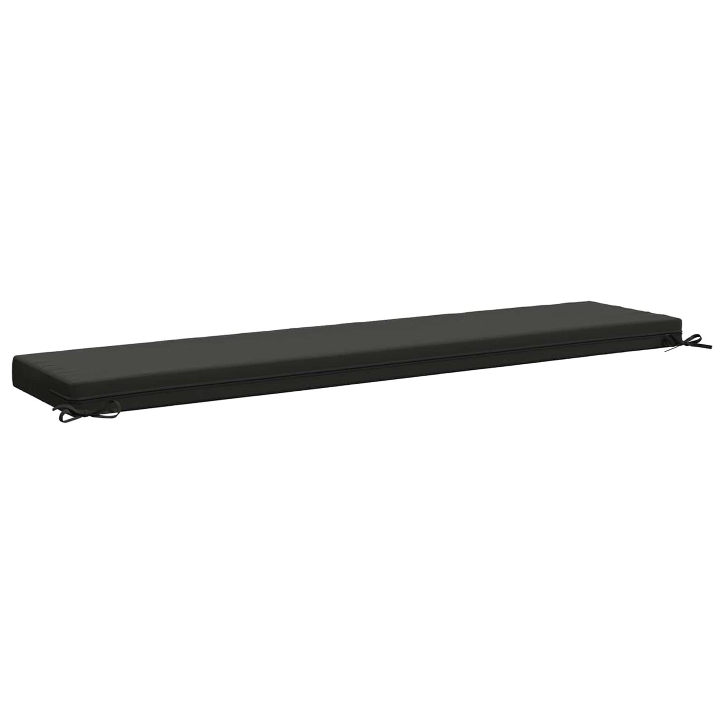 Bench Cushion SOEST 100% Polyester Anthracite 180 x 40 x 8 cm