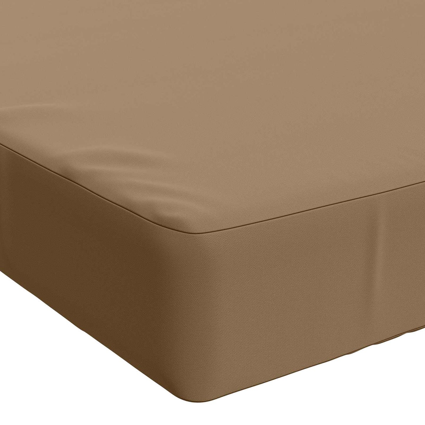Bench Cushion SOEST 100% Polyester Taupe 180 x 40 x 8 cm