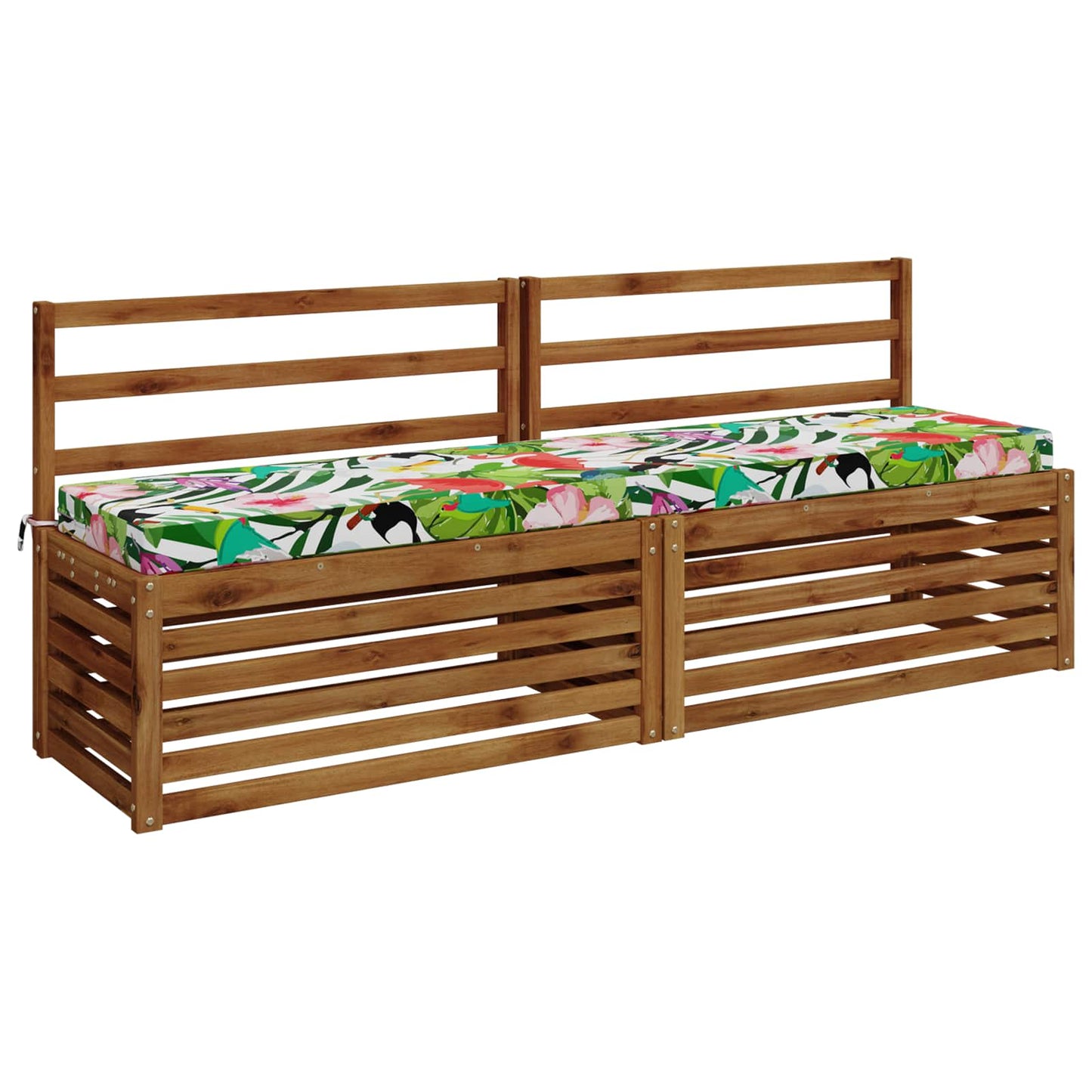 Bench Cushion SOEST 100% Polyester Multicolour 200 x 40 x 8 cm