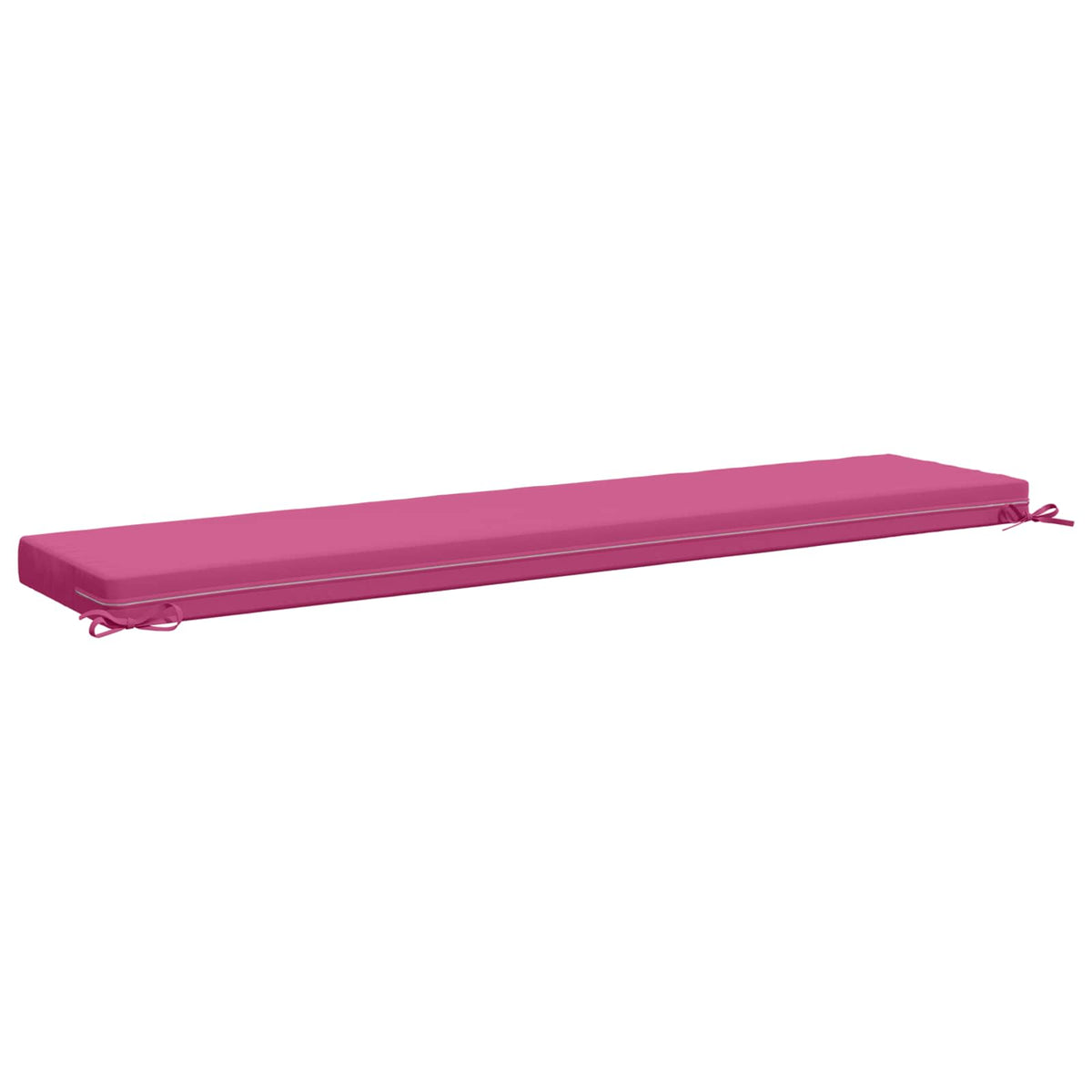 Bench Cushion SOEST 100% Polyester Pink 200 x 40 x 8 cm