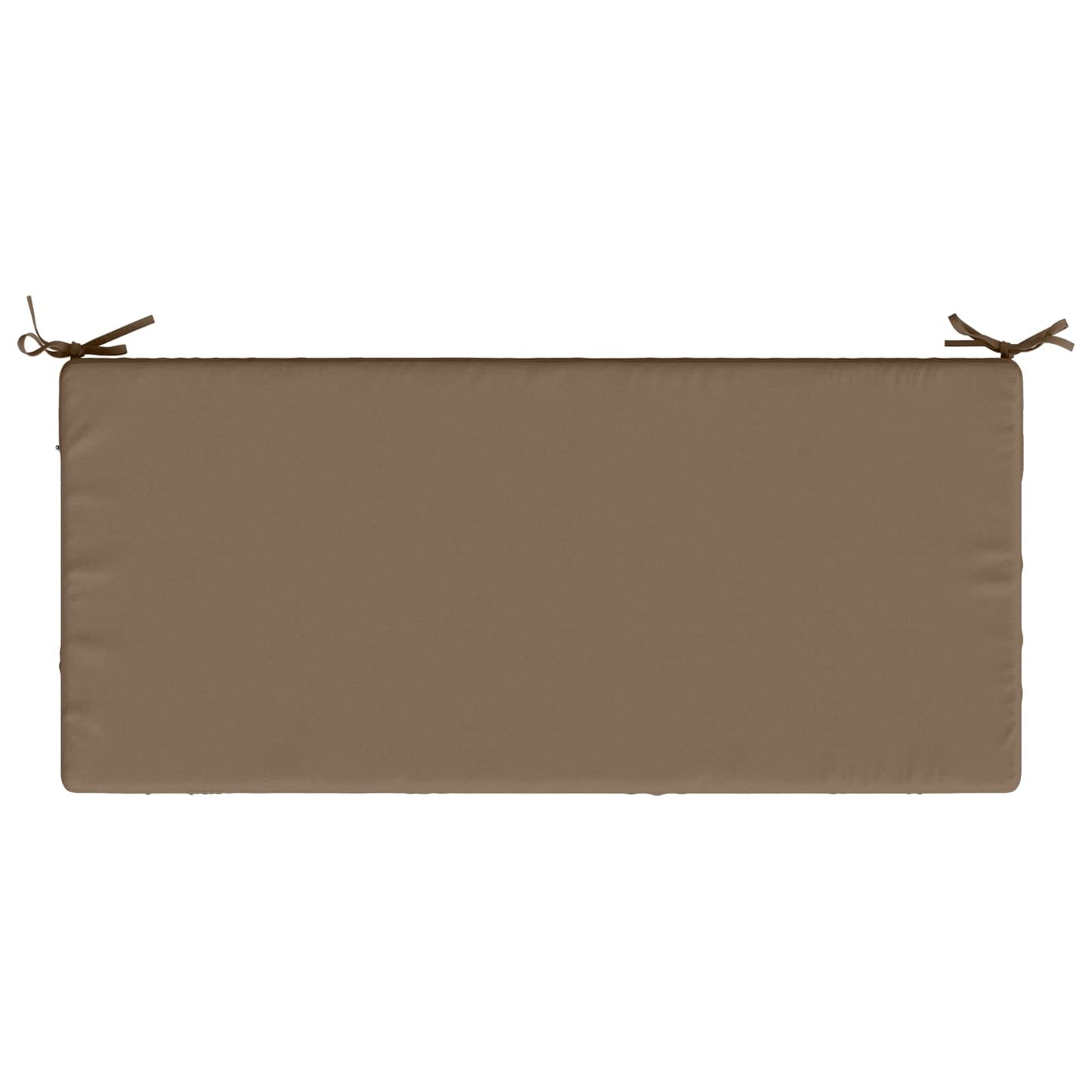 Bench Cushion SOEST 100% Polyester Taupe 110 x 50 x 8 cm