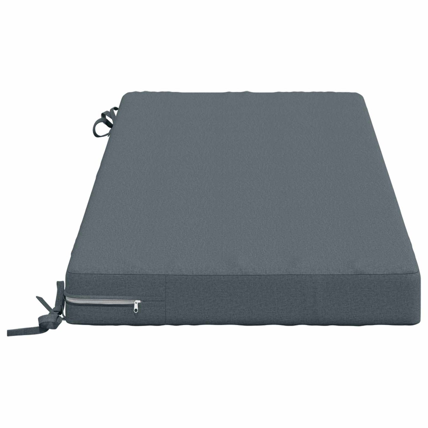 Bench Cushion SOEST 100% Polyester Blue 110 x 50 x 8 cm