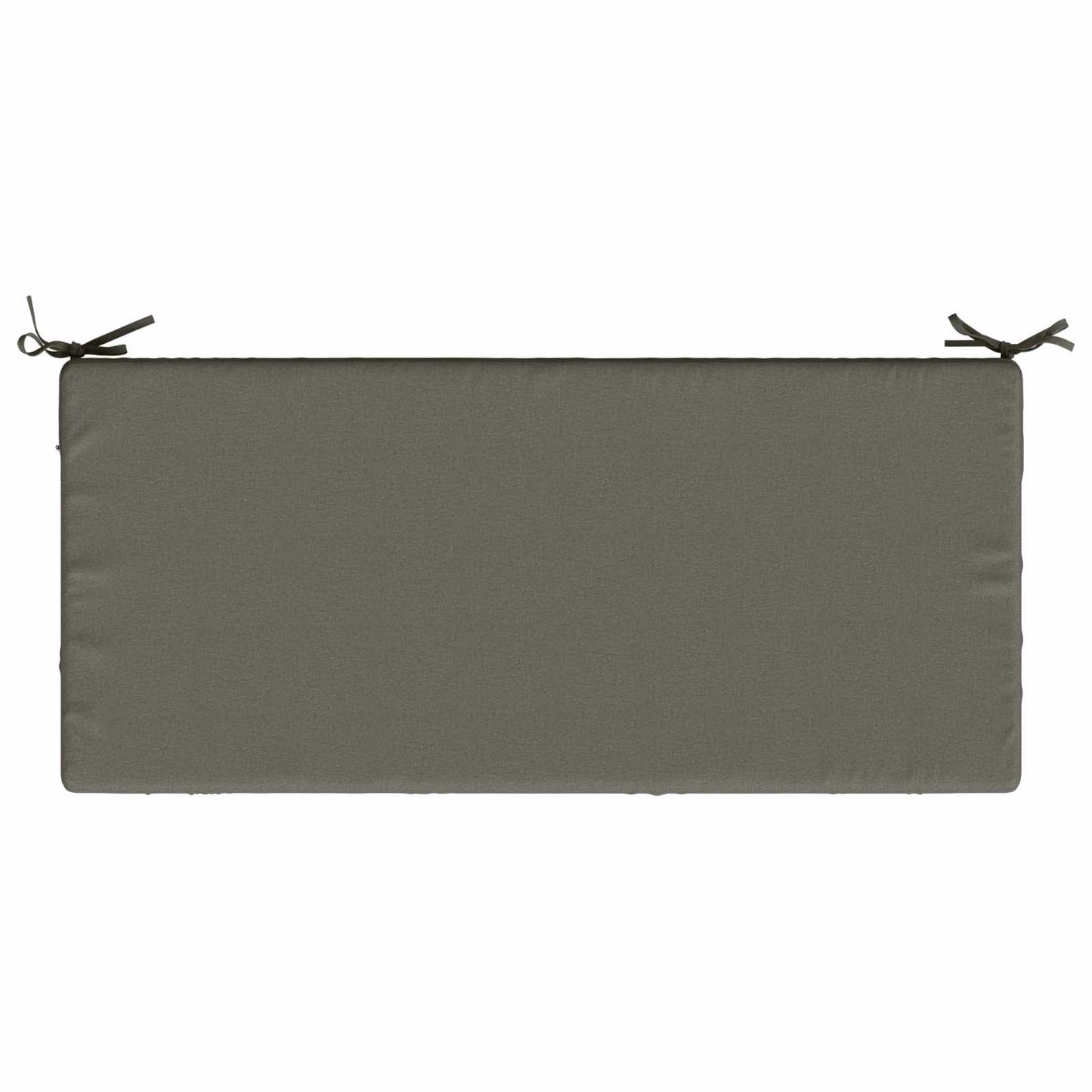 Bench Cushion SOEST 100% Polyester Grey 110 x 50 x 8 cm