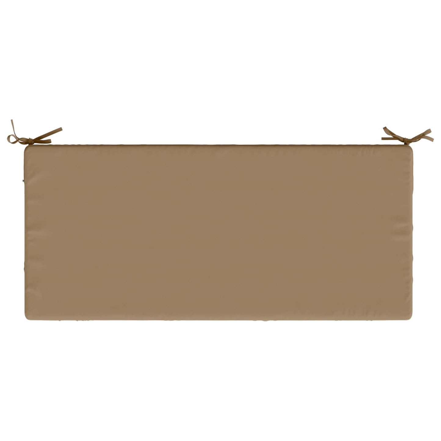 Bench Cushion SOEST 100% Polyester Taupe 110 x 50 x 8 cm