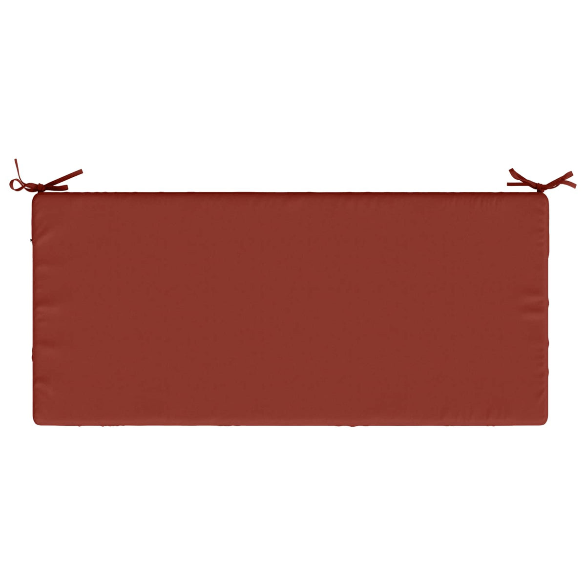 Bench Cushions SOEST 2 pcs 100% Polyester Red 120 x 50 x 8 cm
