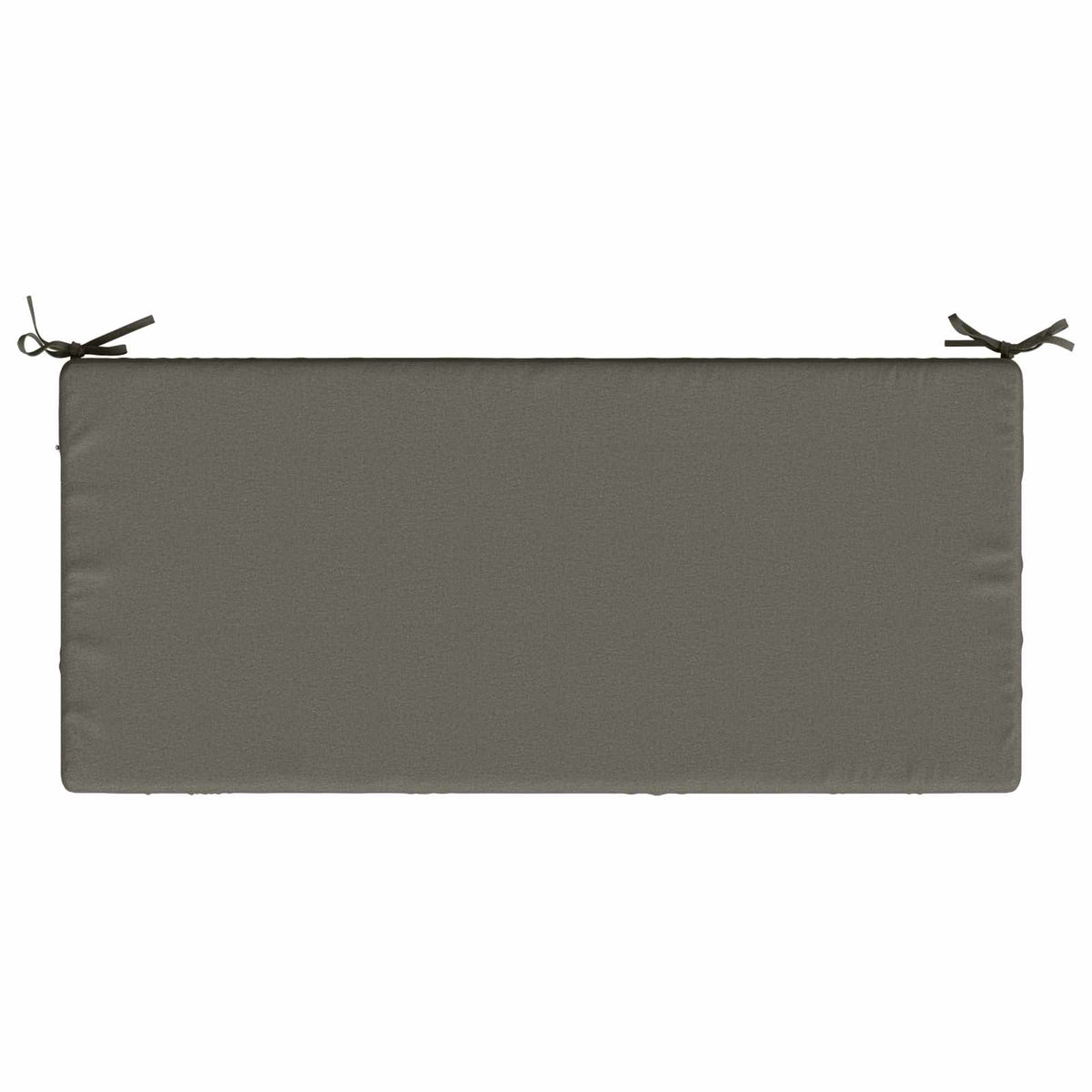 2-Piece Bench Cushions SOEST 2 pcs 100% Polyester Grey