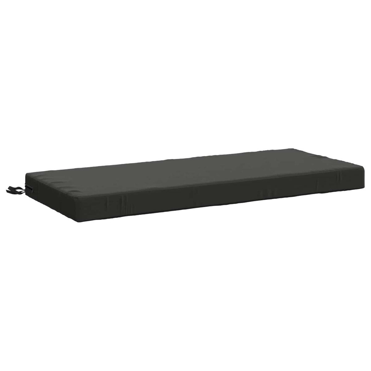 Bench Cushion SOEST 100% Polyester Anthracite 120 x 50 x 8 cm
