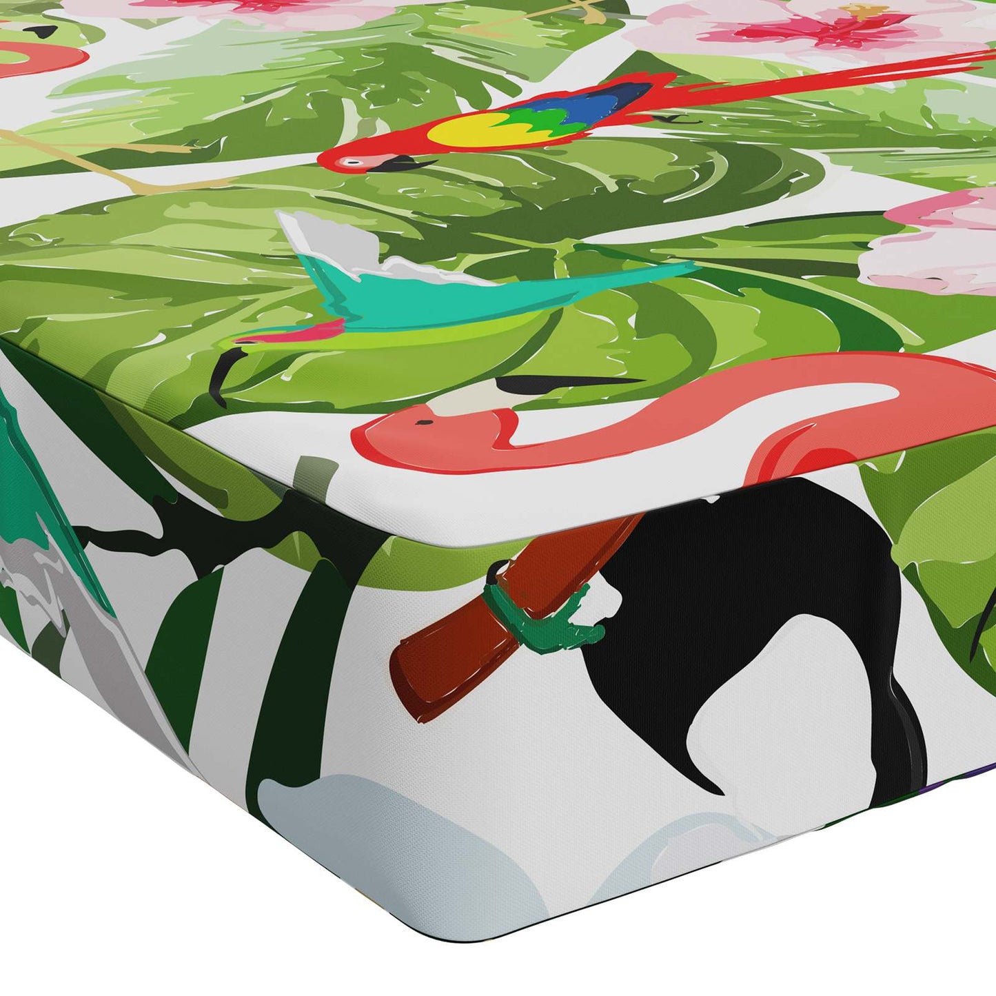 Bench Cushion SOEST 100% Polyester Multicolour 120 x 50 x 8 cm