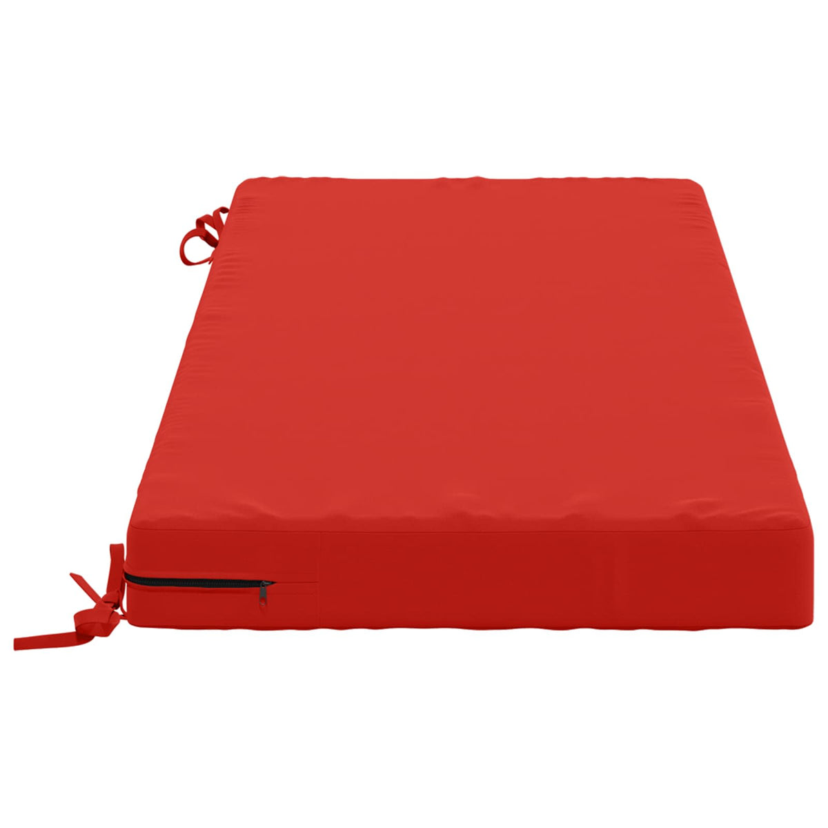 Bench Cushion SOEST 100% Polyester Red 120 x 50 x 8 cm