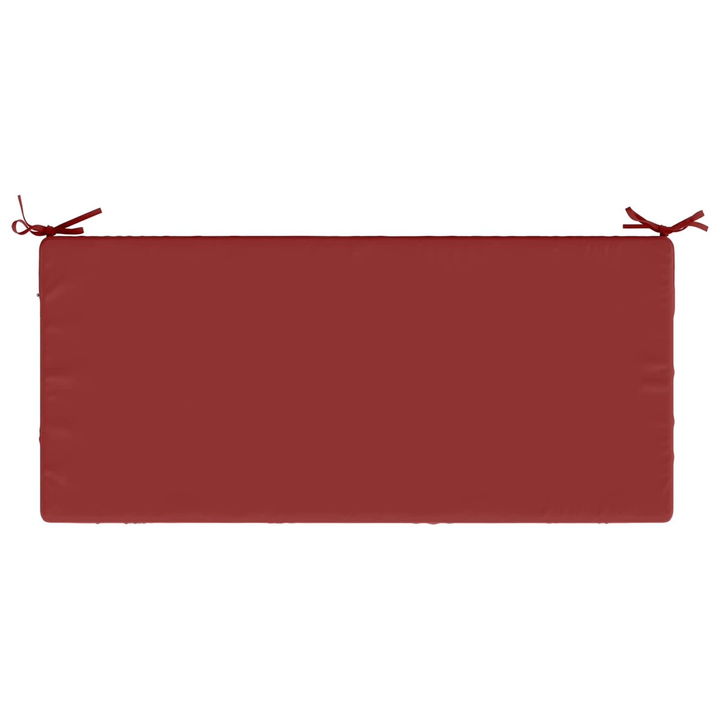 Bench Cushion SOEST 100% Polyester Wine Red 120 x 50 x 8 cm