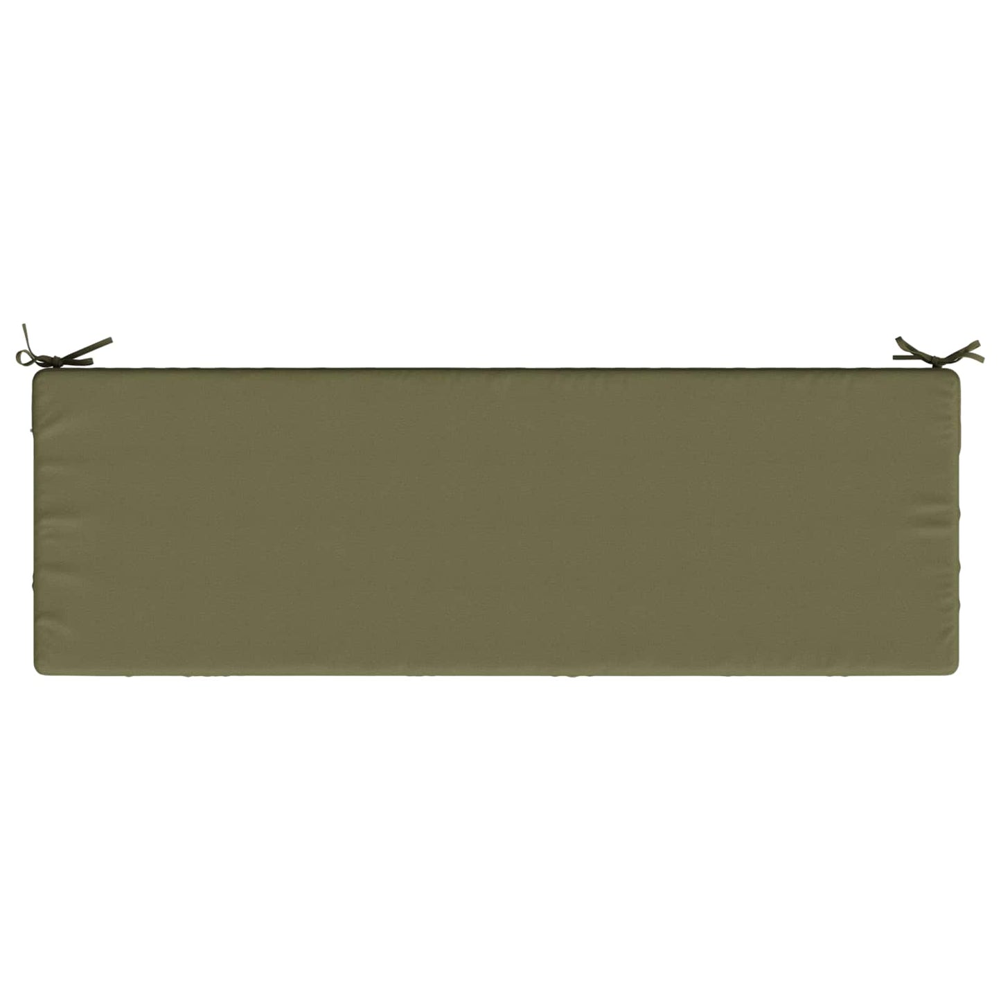 Bench Cushion SOEST 100% Polyester Olive Green 140 x 50 x 8 cm