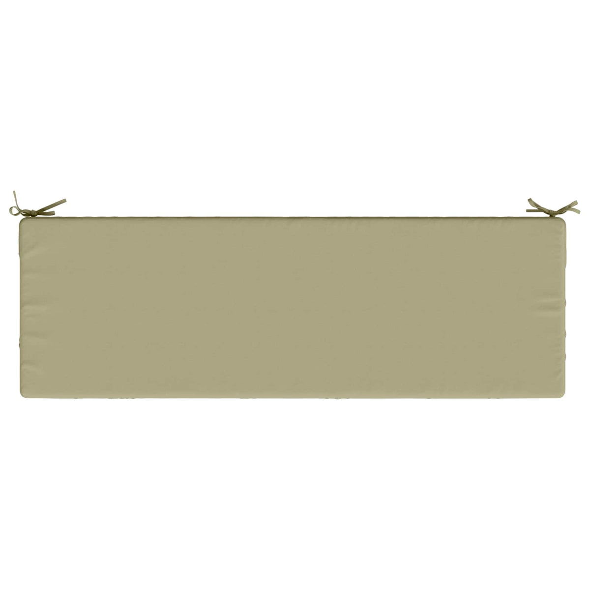 2-Piece Bench Cushions SOEST 2 pcs 100% Polyester Light Green