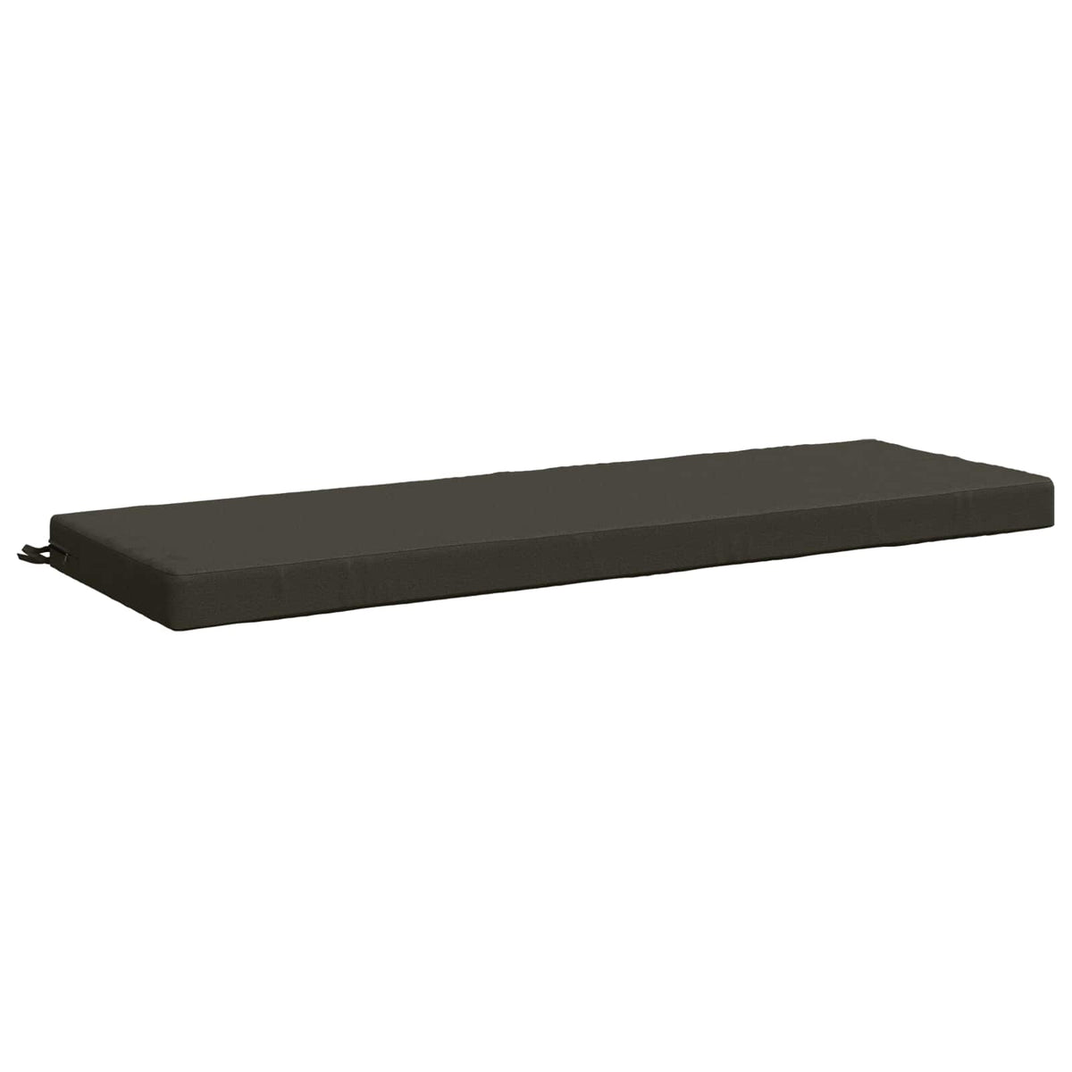 Bench Cushion SOEST 100% Polyester Anthracite 140 x 50 x 8 cm