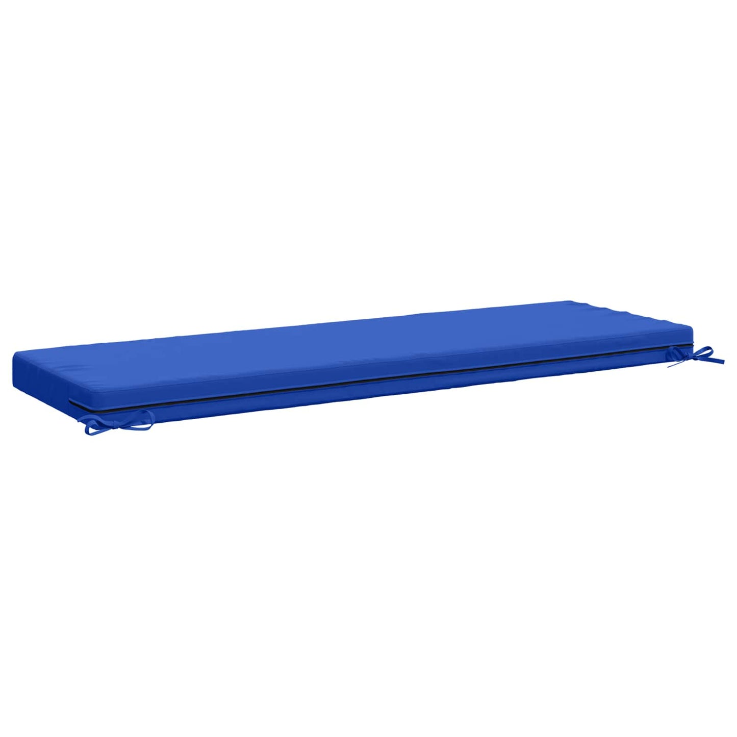 Bench Cushion SOEST 100% Polyester Royal Blue 140 x 50 x 8 cm
