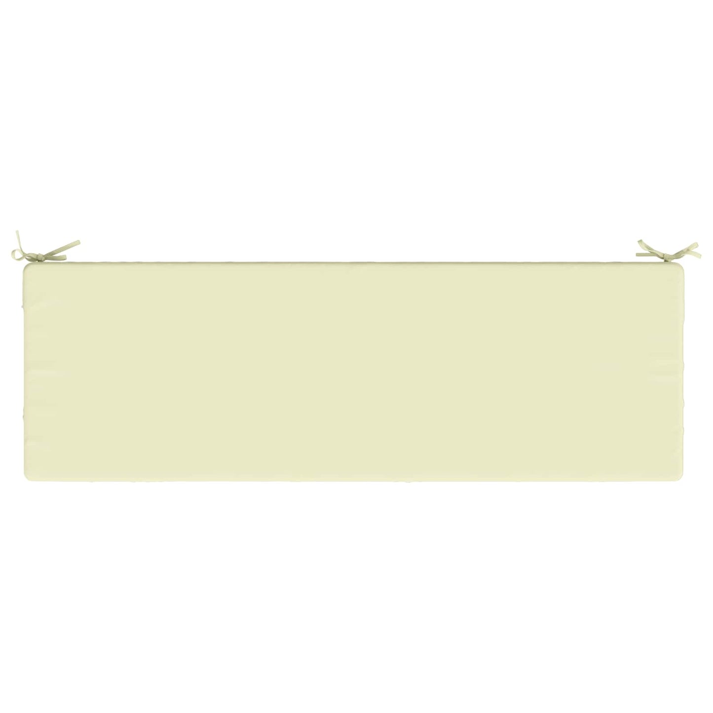 Bench Cushion SOEST 100% Polyester Cream 140 x 50 x 8 cm