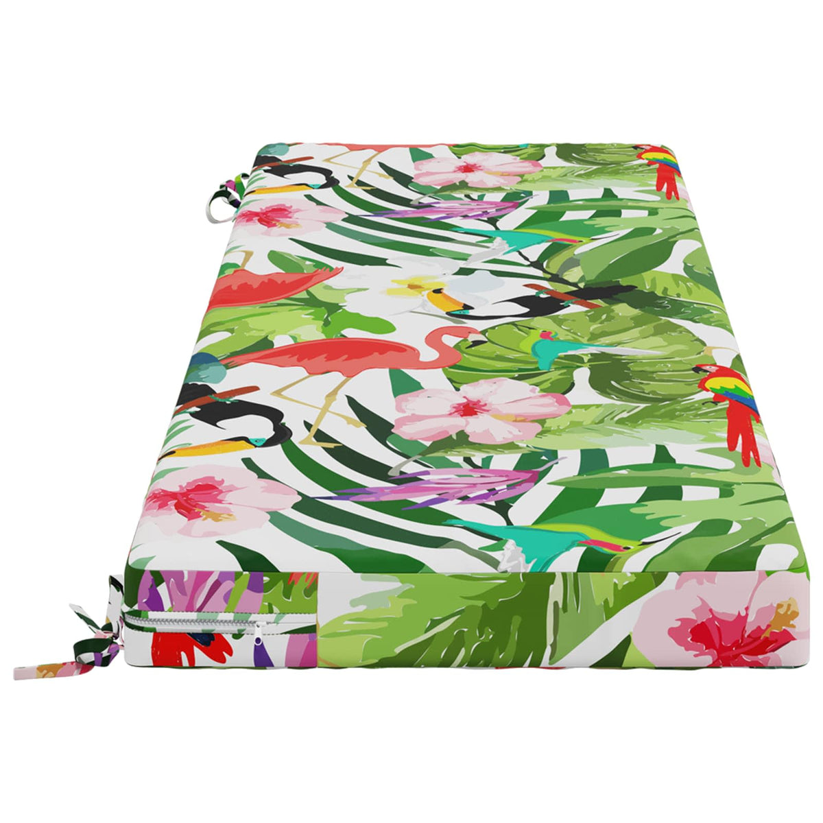Bench Cushion SOEST 100% Polyester Multicolour 140 x 50 x 8 cm