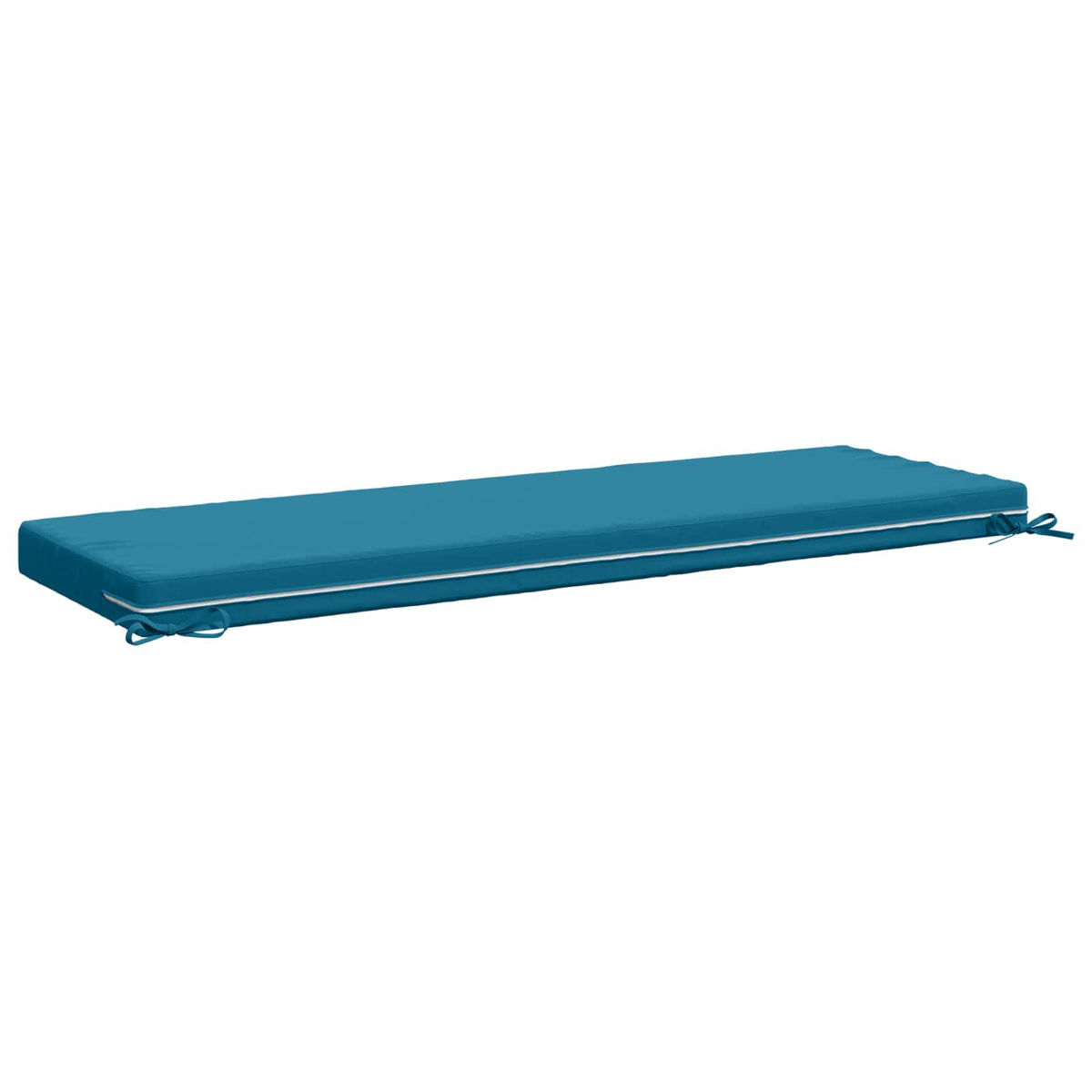 Bench Cushion SOEST 100% Polyester Light Blue 140 x 50 x 8 cm