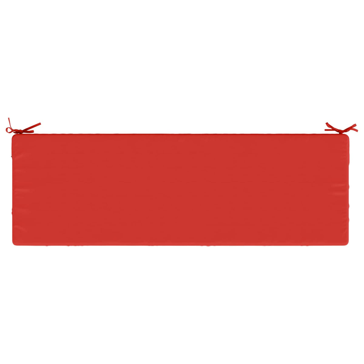 Bench Cushion SOEST 100% Polyester Red 140 x 50 x 8 cm